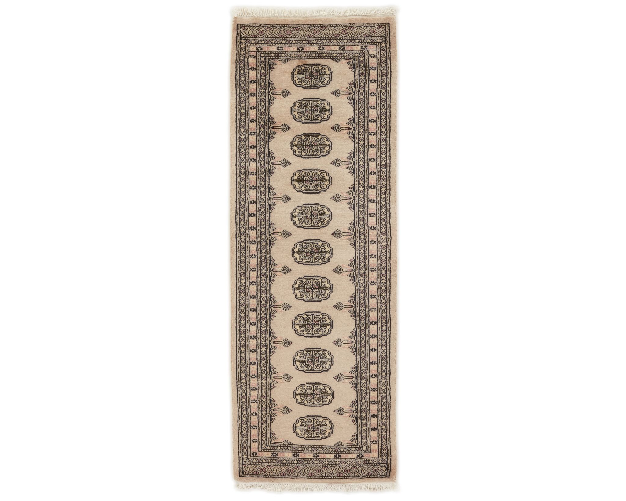 Pakistan handknotted orientalisk matta 63 x 177 cm