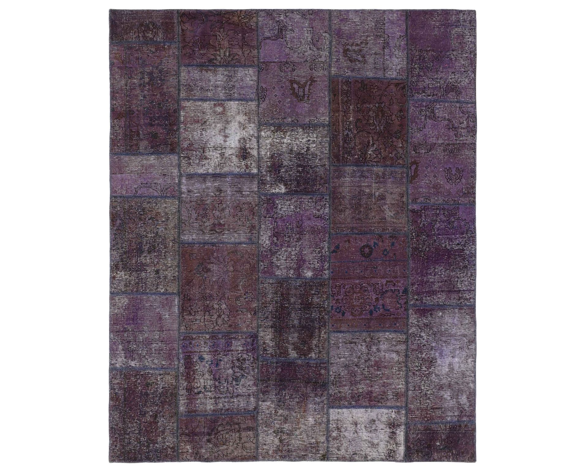 Vintage Patchwork itämainen matto 205 x 256 cm