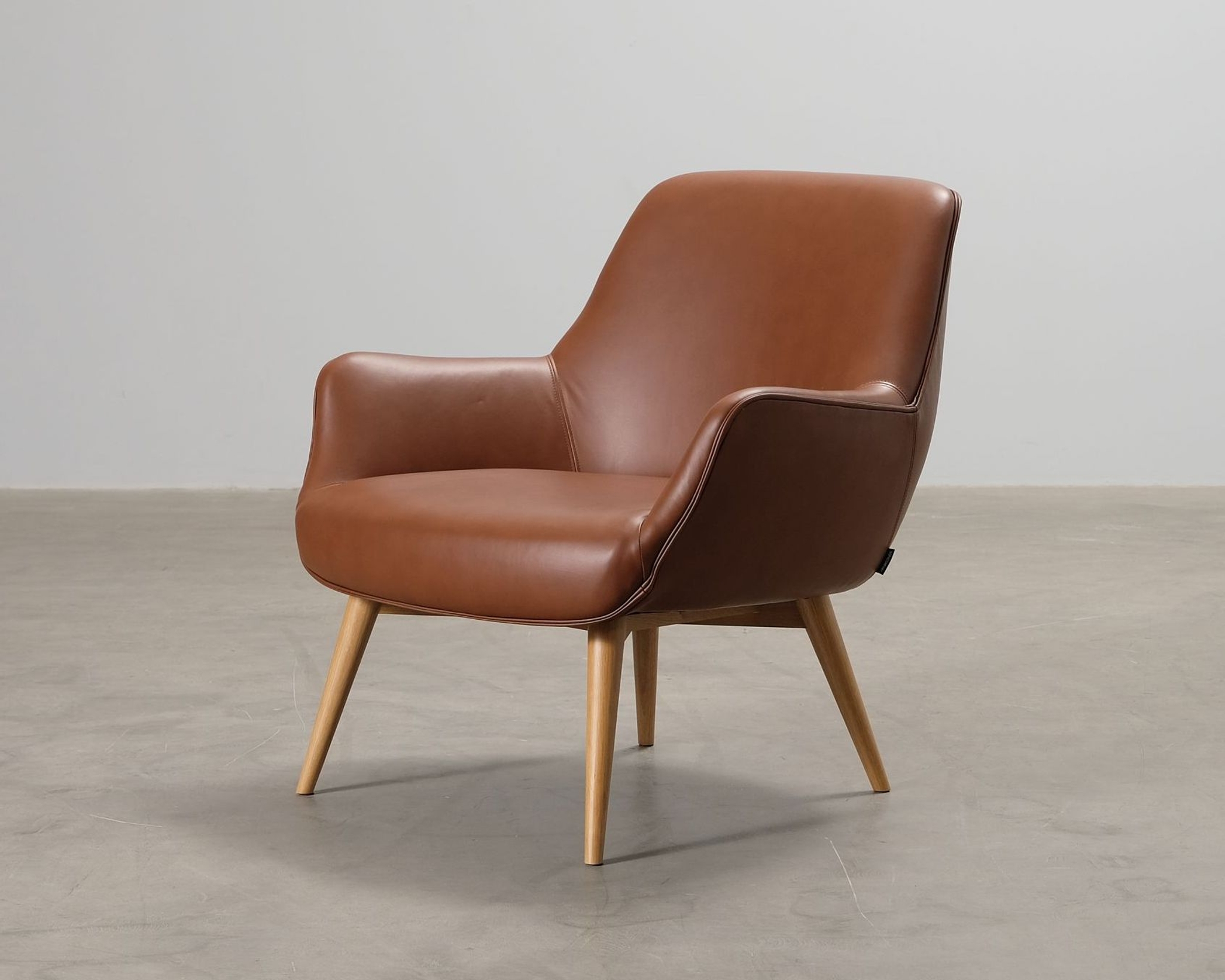 Sofacompany Oscar l&auml;derf&aring;t&ouml;lj Leather Soffy Cognac