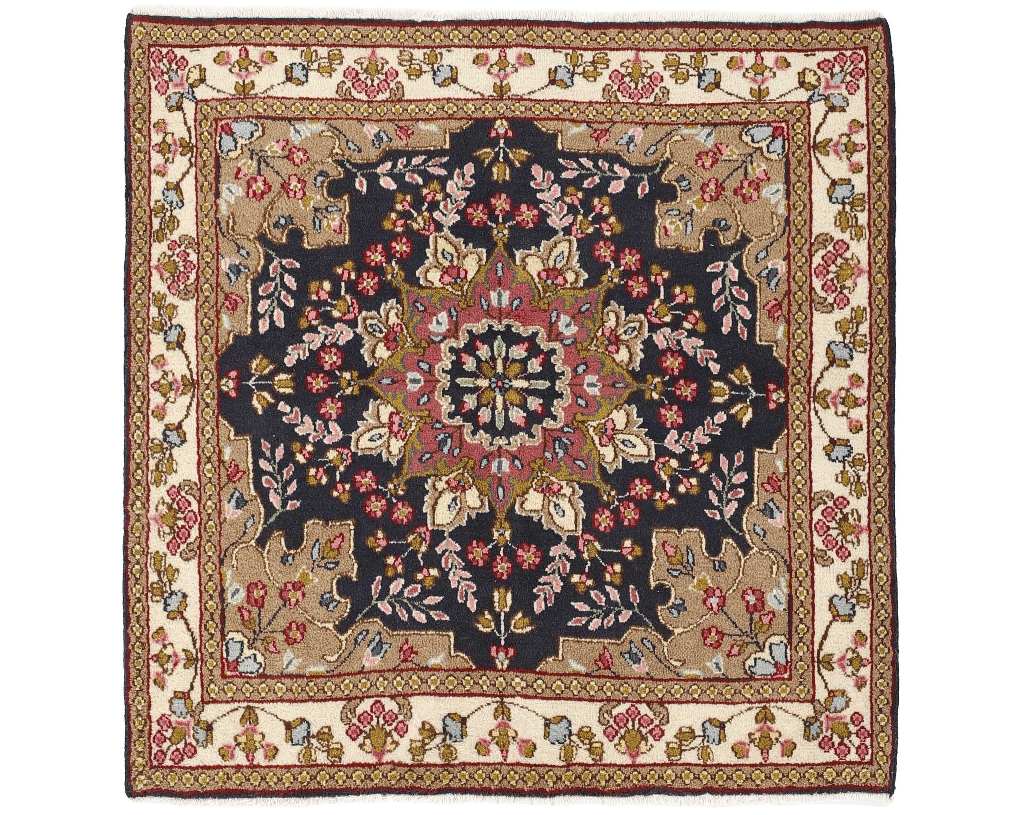 Kerman orientalisk matta 143 x 140 cm