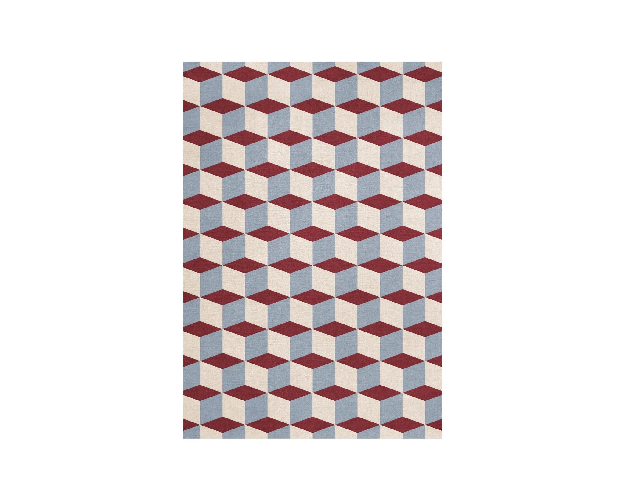 Layered Illusion ullmatta 200 x 300 cm Mulberry Sky