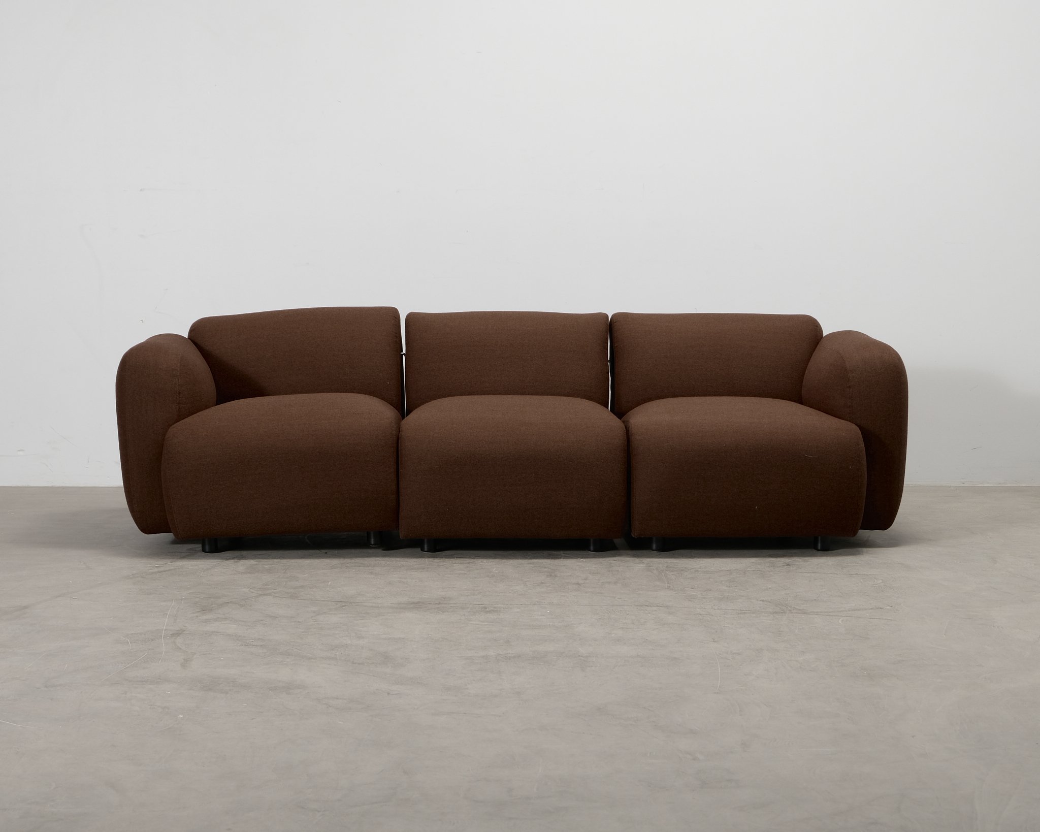 Normann Copenhagen Swell 3-sits soffa brun
