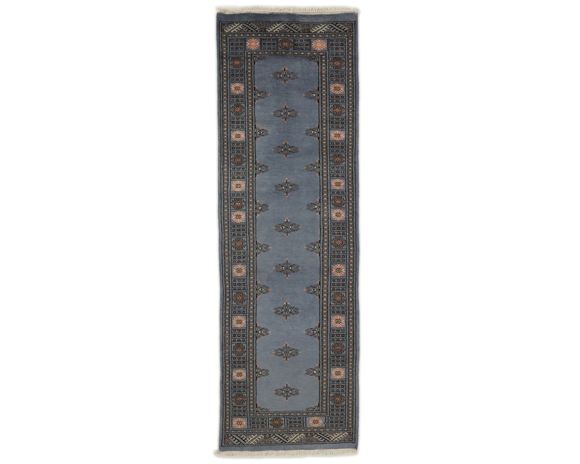 Pakistan handknotted orientalisk matta 80 x 249 cm