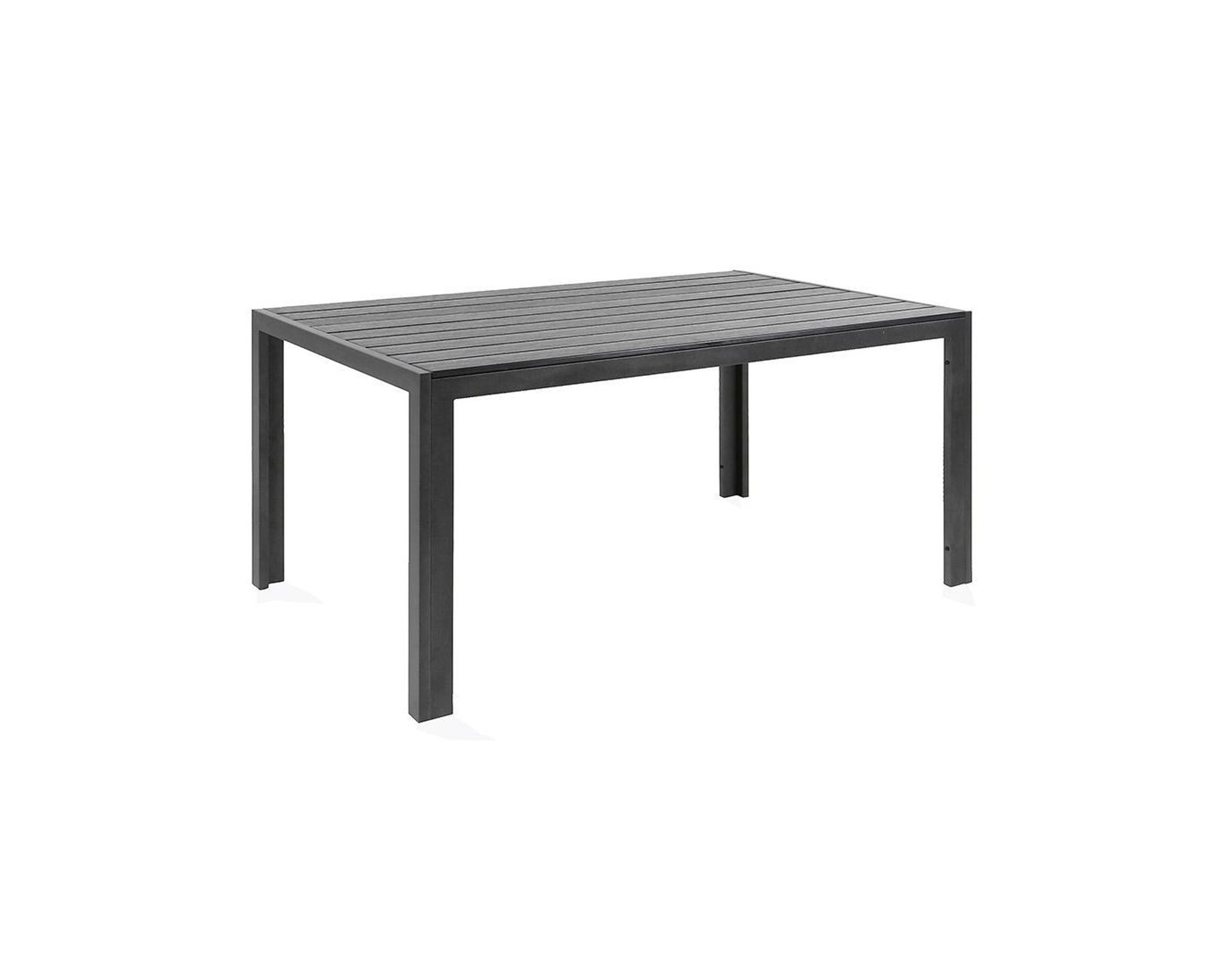 Tunis utebord 205 cm svart