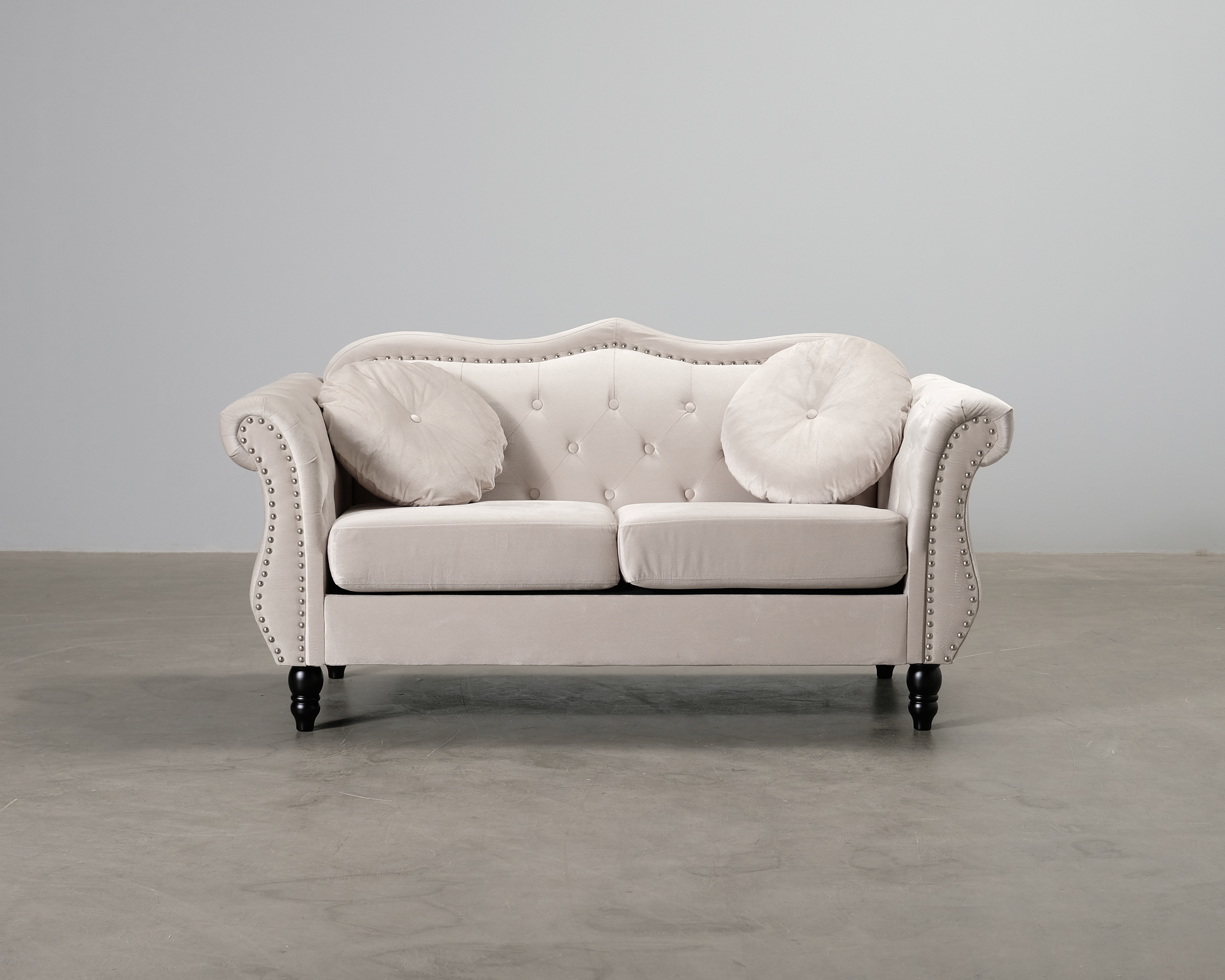 Skien 2-sits soffa ljusbeige