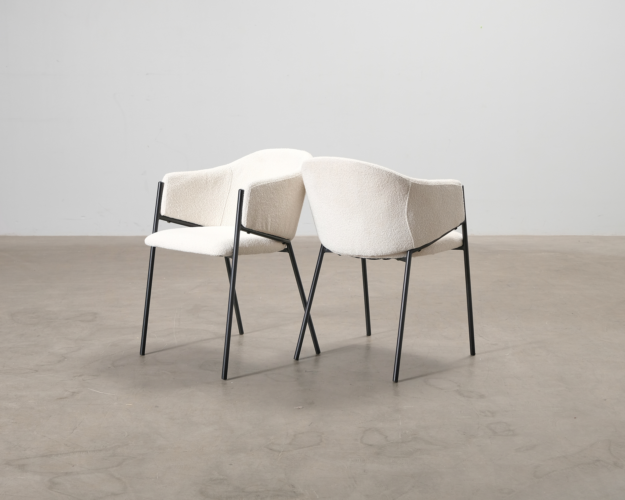 Filip ruokapöydän tuoli valkoinen, 2 kpl setti