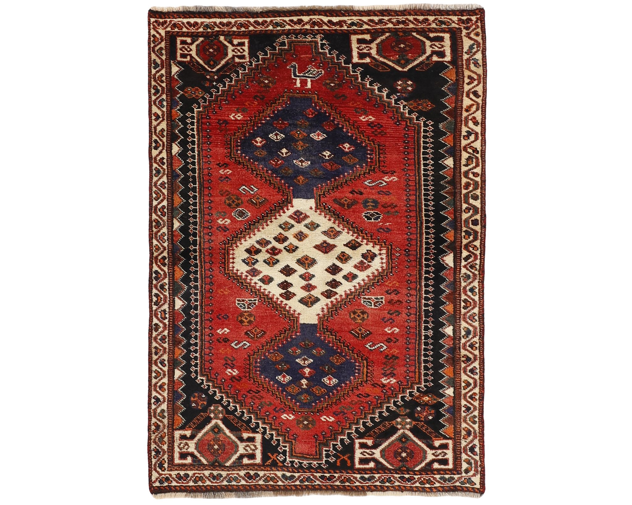 Shiraz orientalisk matta 104 x 155 cm