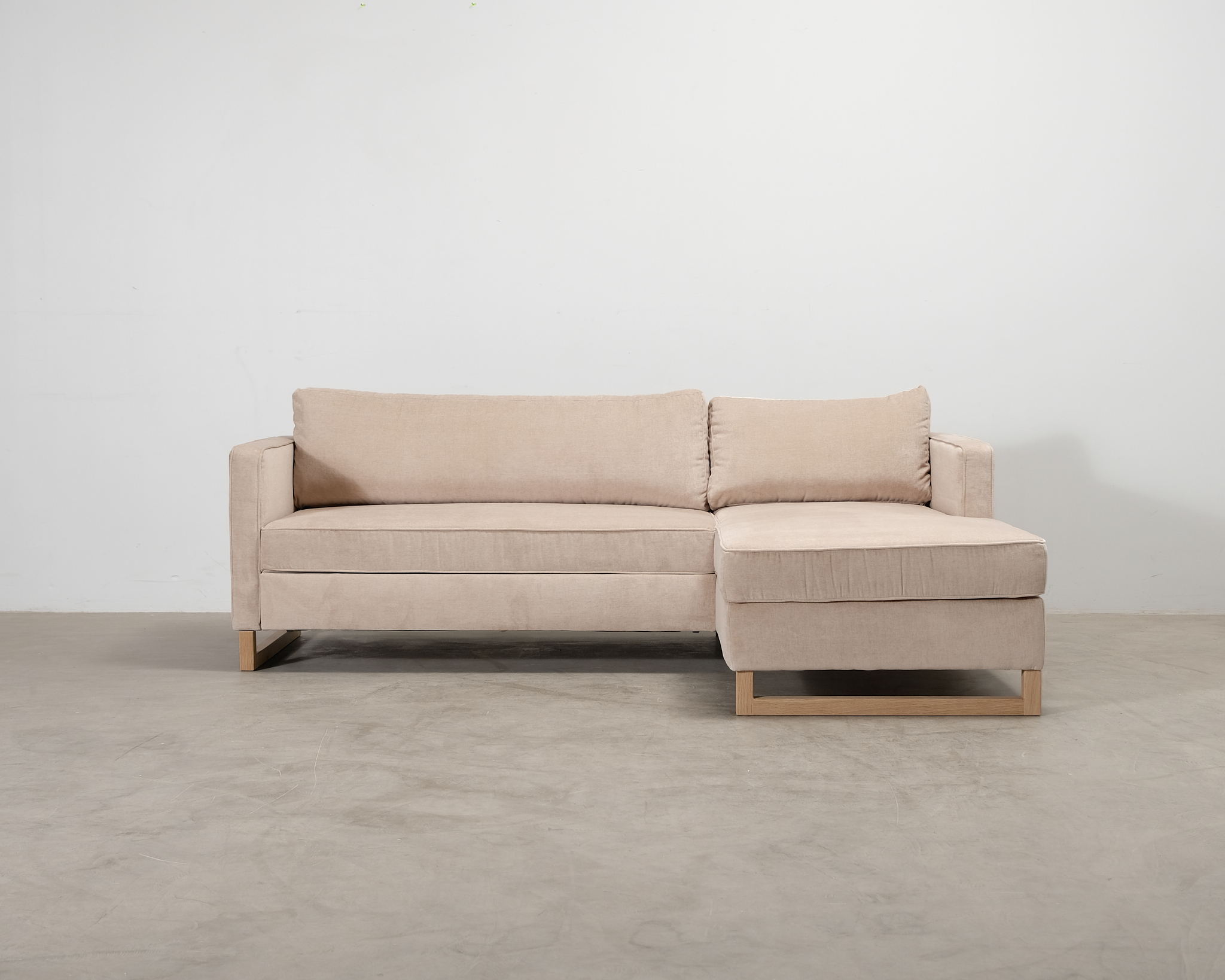 Sofacompany Madison 3-sits b&auml;ddsoffa med divan beige