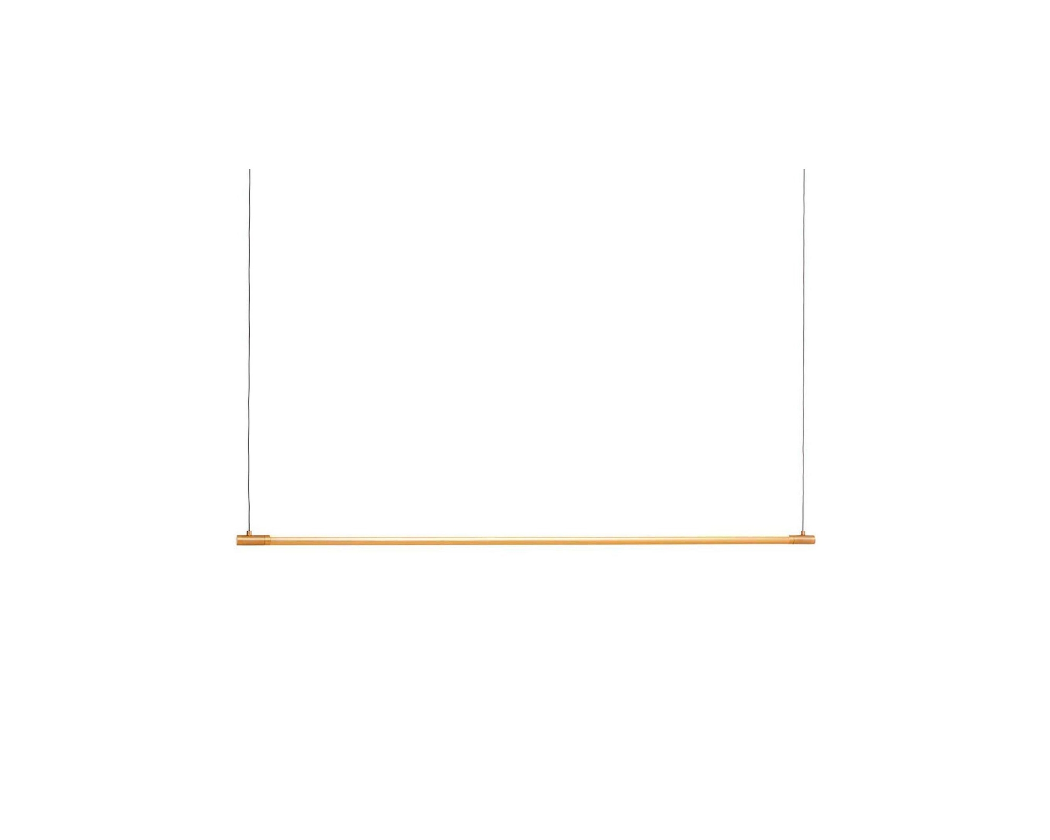 LOOM Design Straw pendellampa 200 cm mässing