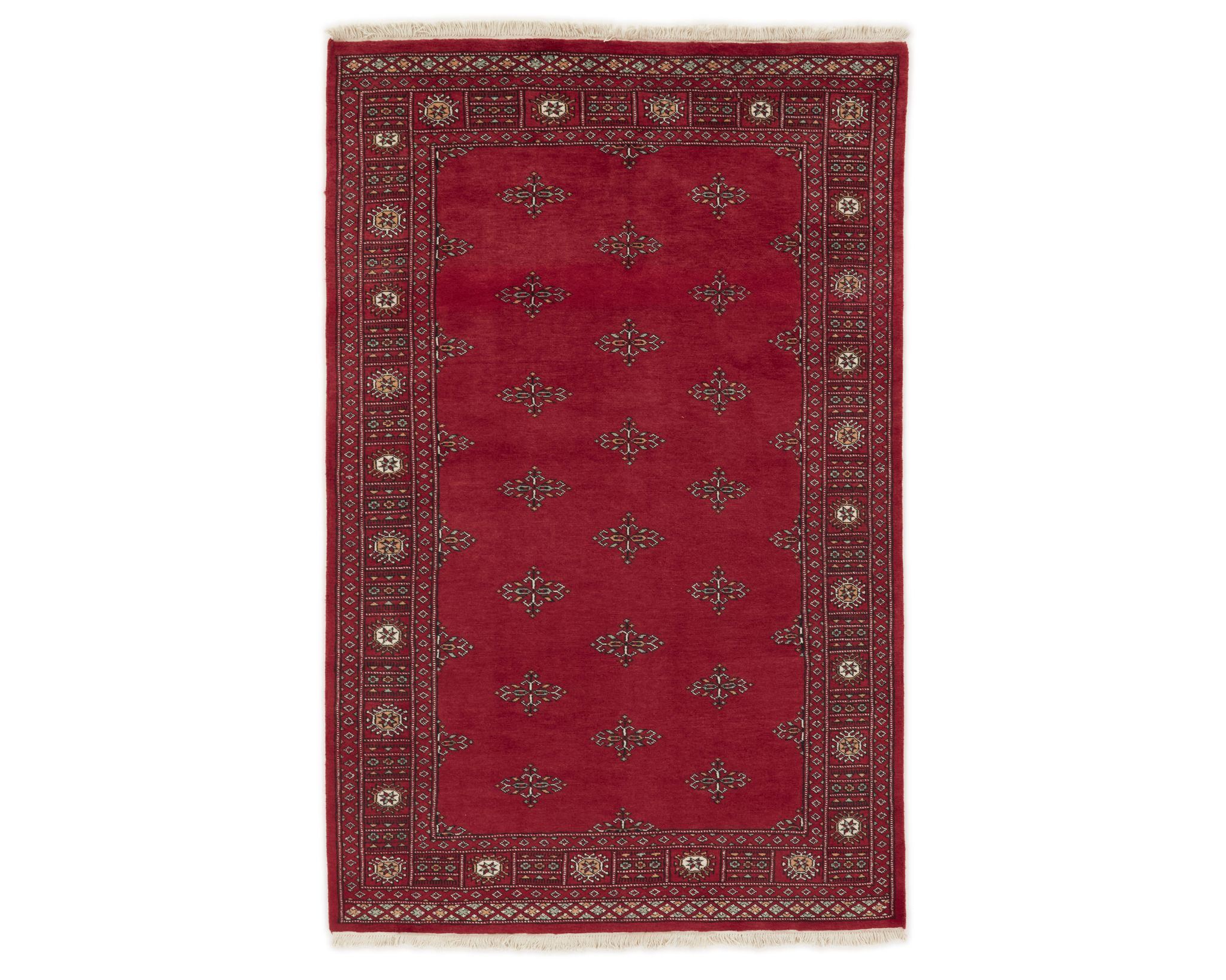 Pakistan handknotted orientalisk matta 137 x 210 cm