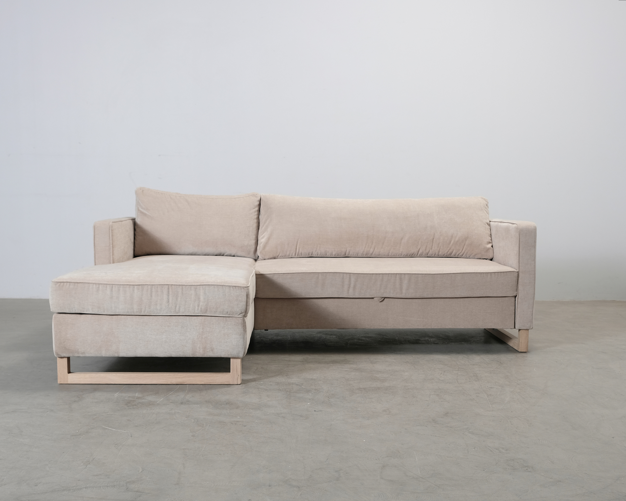 Sofacompany Madison 3-sits b&auml;ddsoffa med divan beige