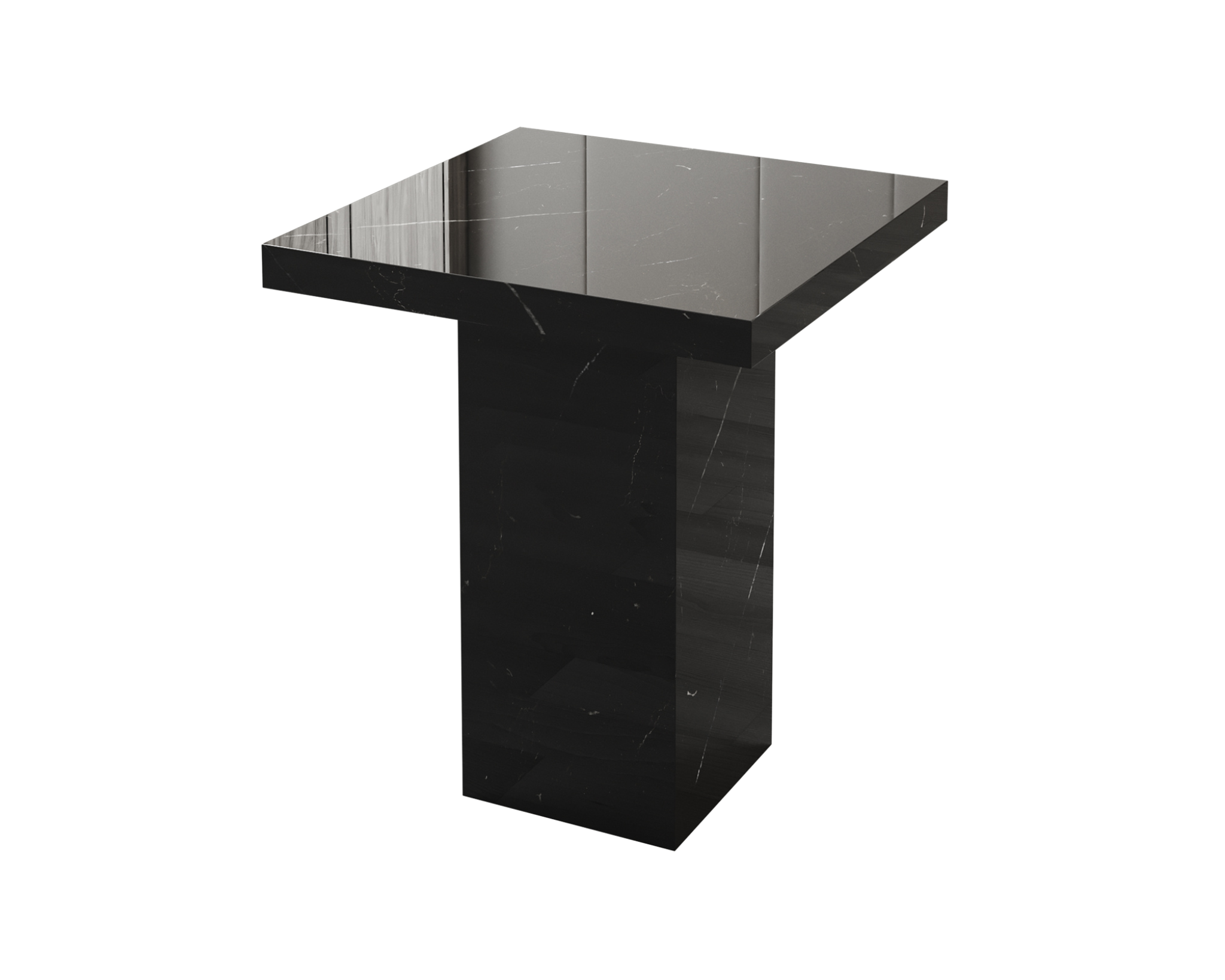 Ruth & Joanna Arezzo sidobord svart marmor