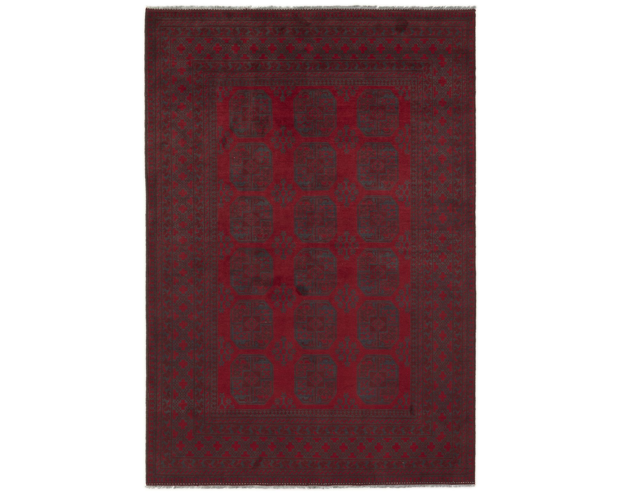 Aktscha orientalisk matta 199 x 288 cm