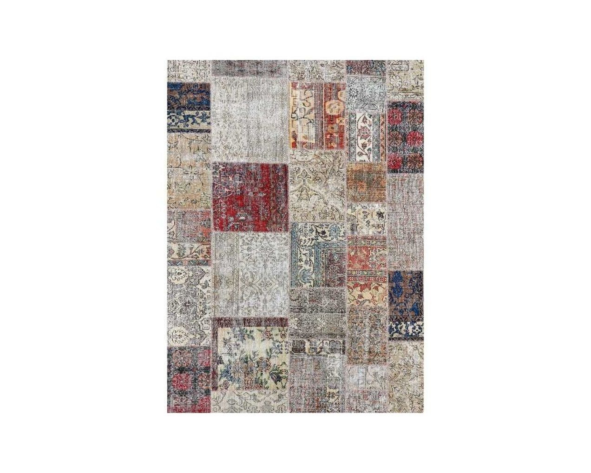 Massimo Vintage Patchwork ullmatta 300 x 400 cm