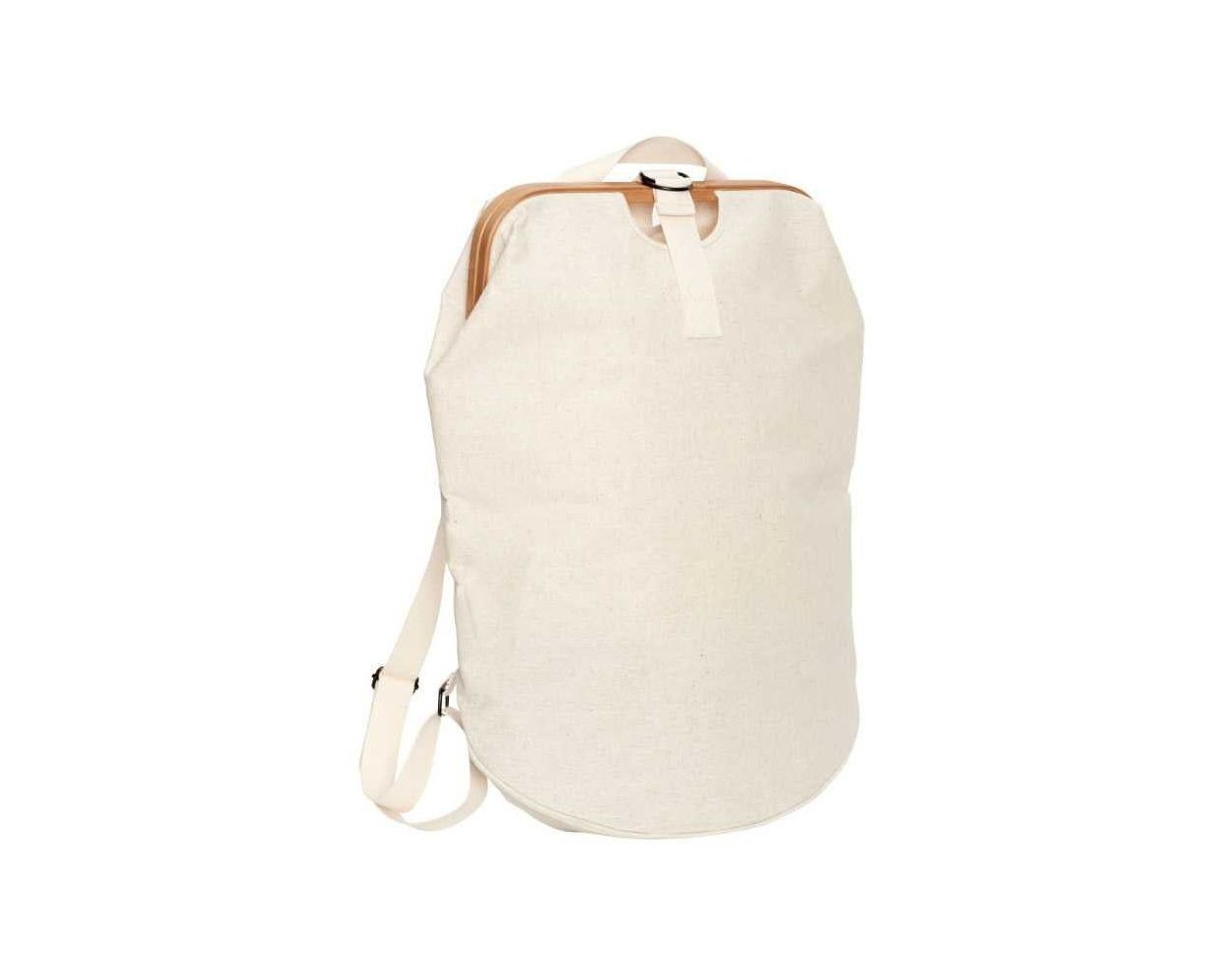 H&uuml;bsch Ecru tv&auml;ttkorg beige