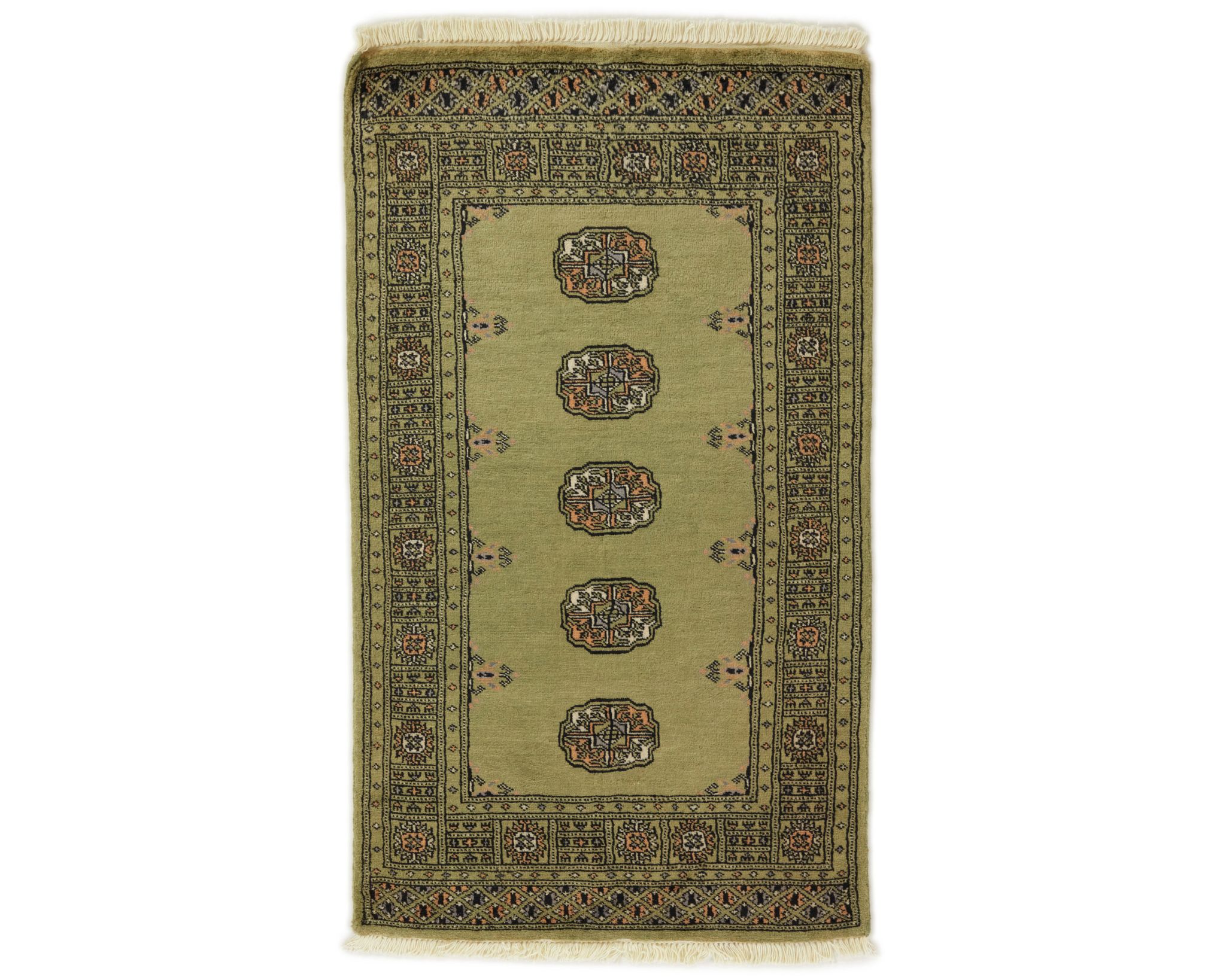 Pakistan handknotted orientalisk matta 77 x 130 cm