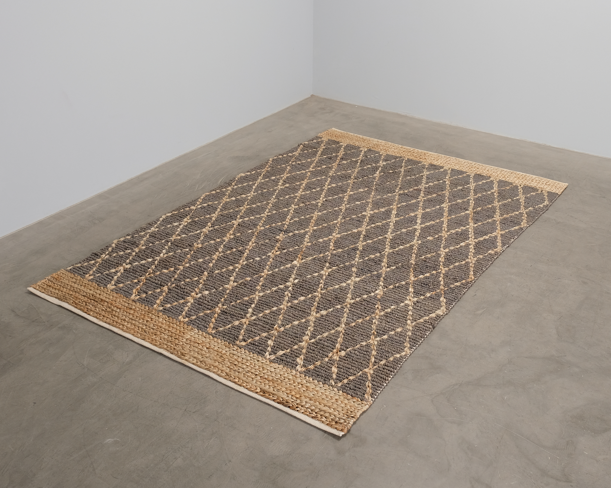 Tellikaya jutematta 200 x 300 cm gr&aring; / beige