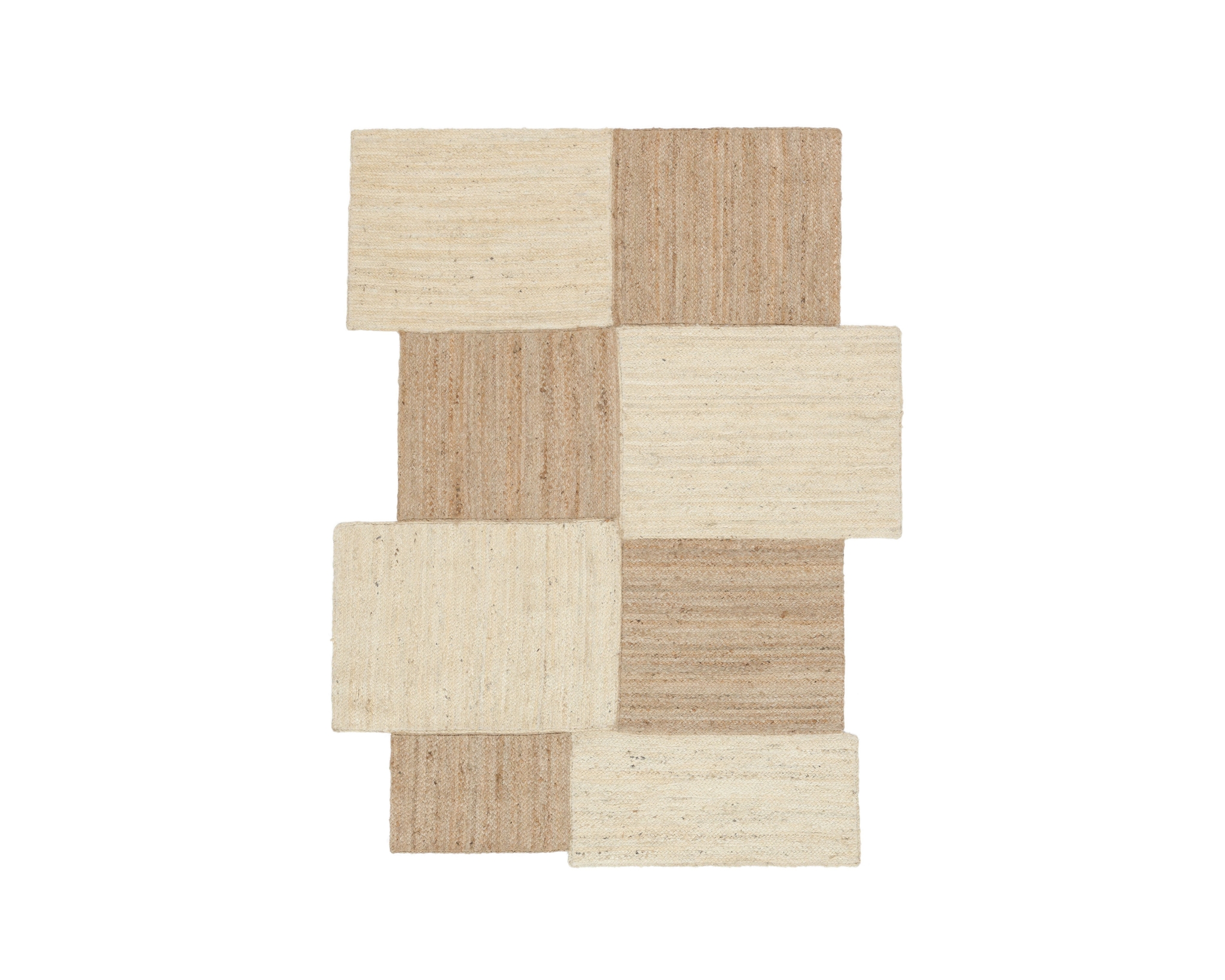 Rugvista Essential Bob jutematta 160 x 230 cm beige / naturvit