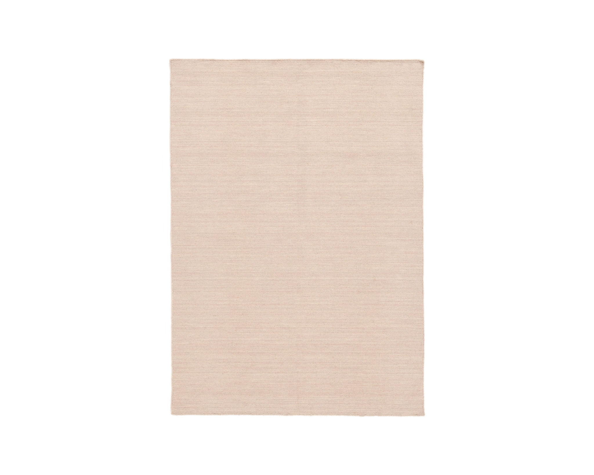 Rugvista Handloom flat 250 x 350 ullmatta ljusrosa