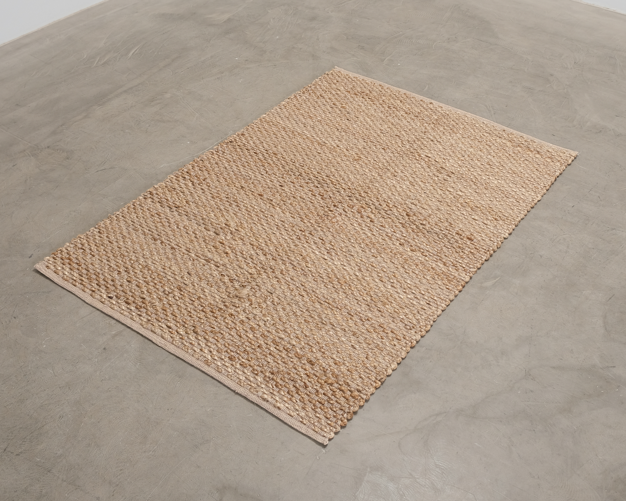 Rugvista jutematta 120 x 180 cm beige