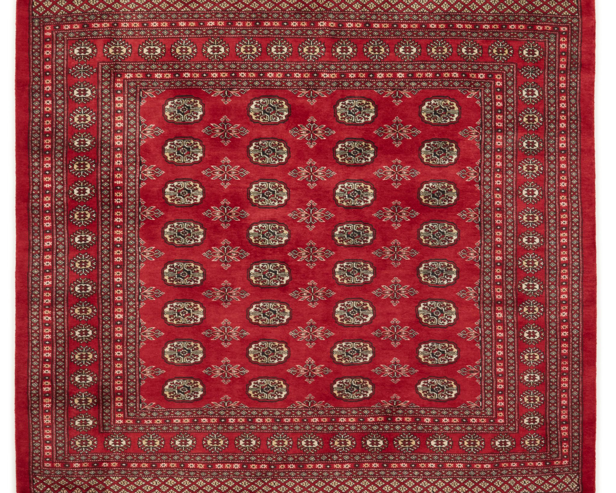 Pakistan handknotted orientalisk matta 202 x 185 cm