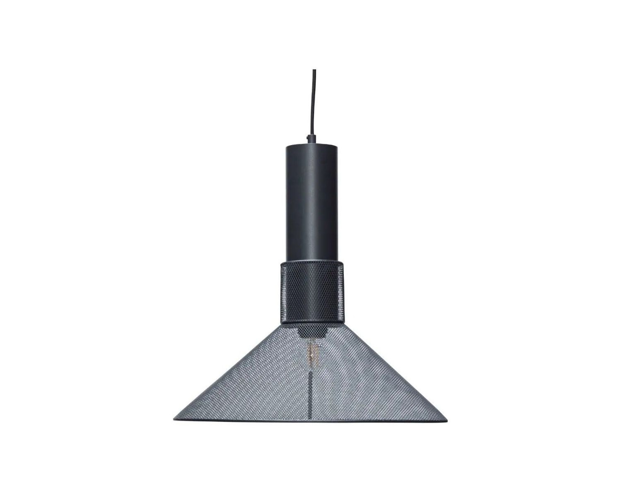 H&uuml;bsch Ray pendellampa &oslash; 40 cm svart
