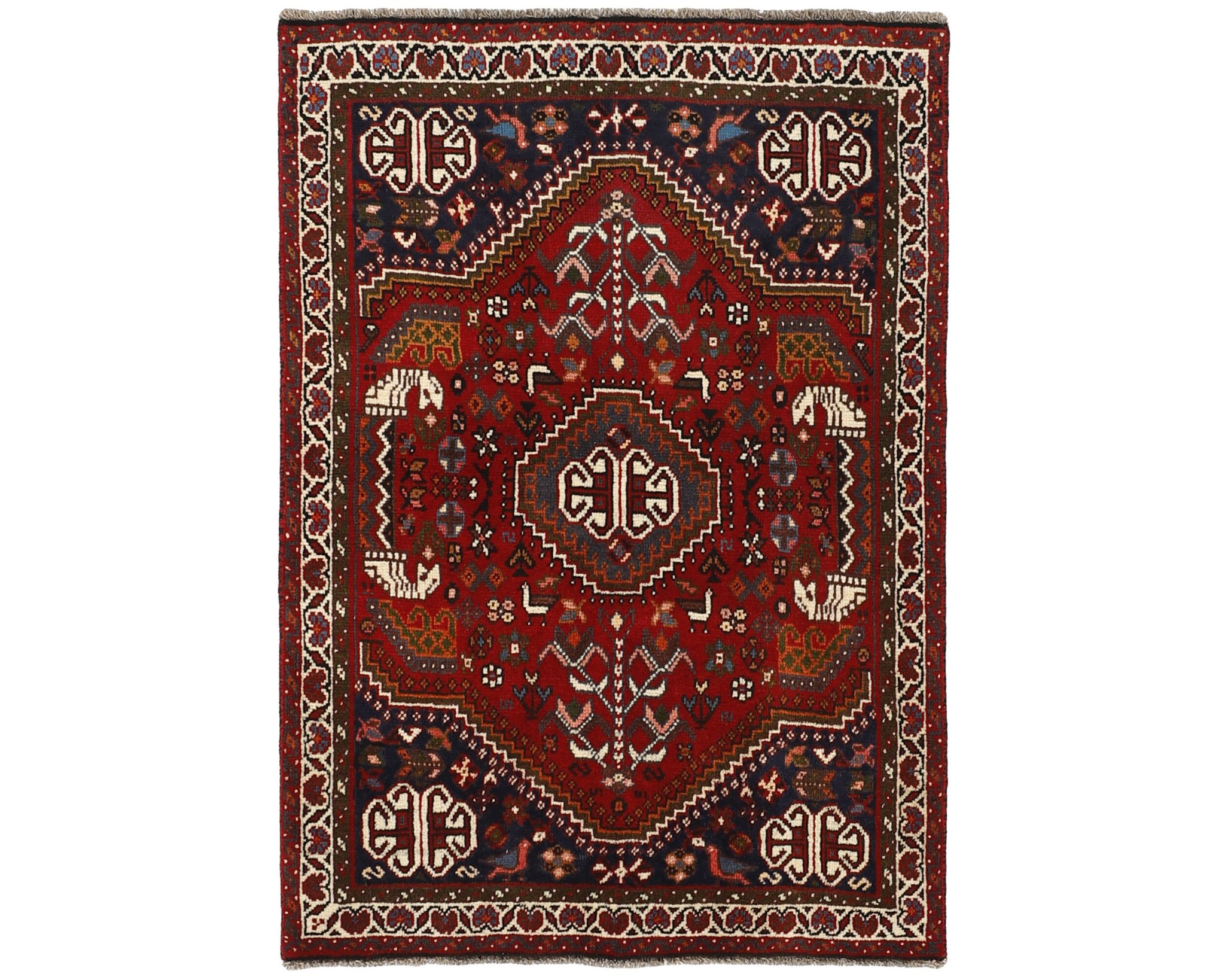 Kashghai orientalisk matta 103 x 144 cm