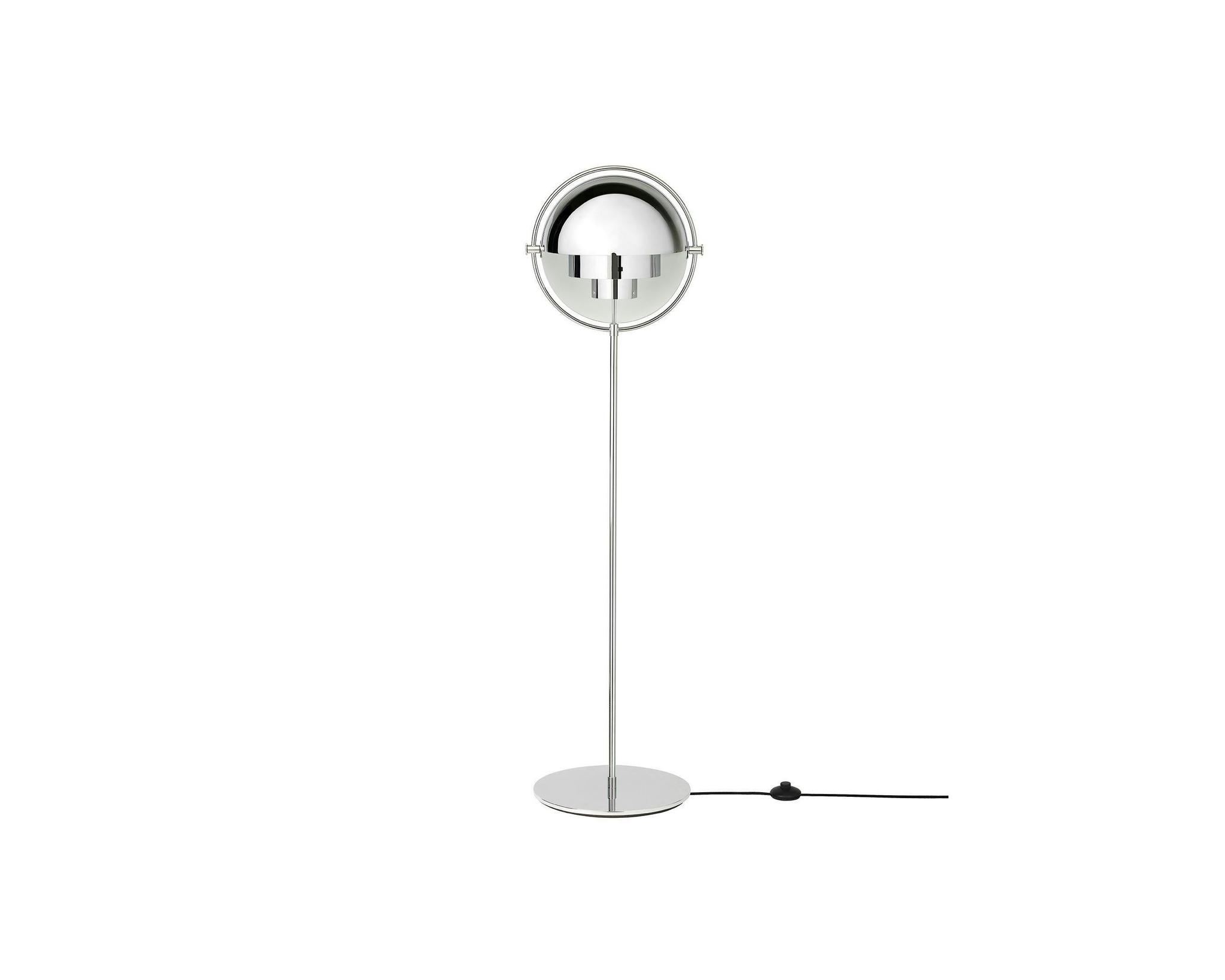 Gubi Multi-Lite golvlampa krom