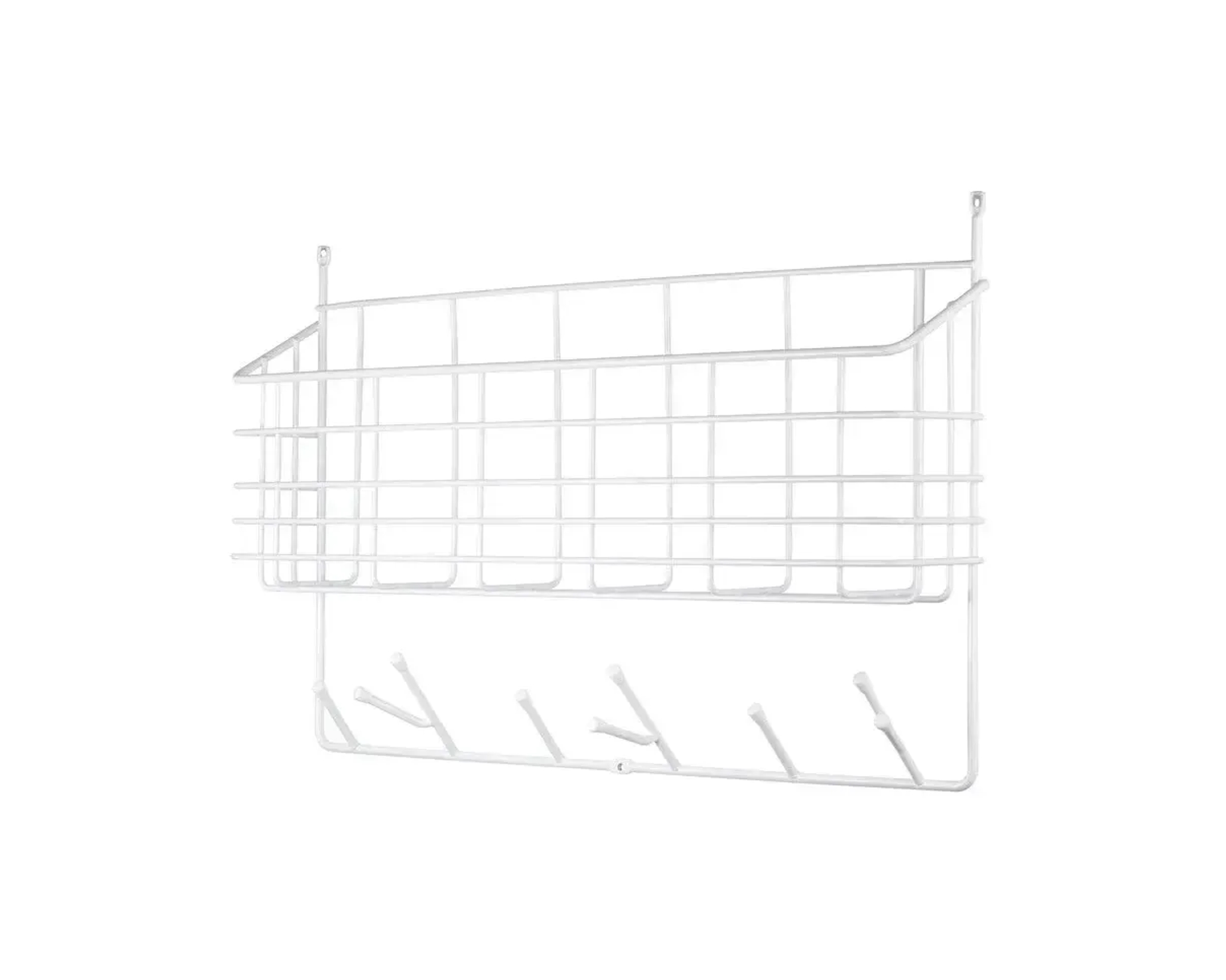 Maze Mitten Shelf v&auml;gghylla vit
