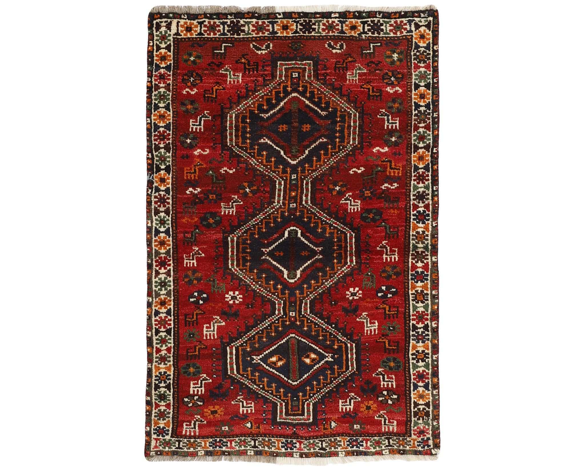 Shiraz orientalisk matta 99 x 152 cm