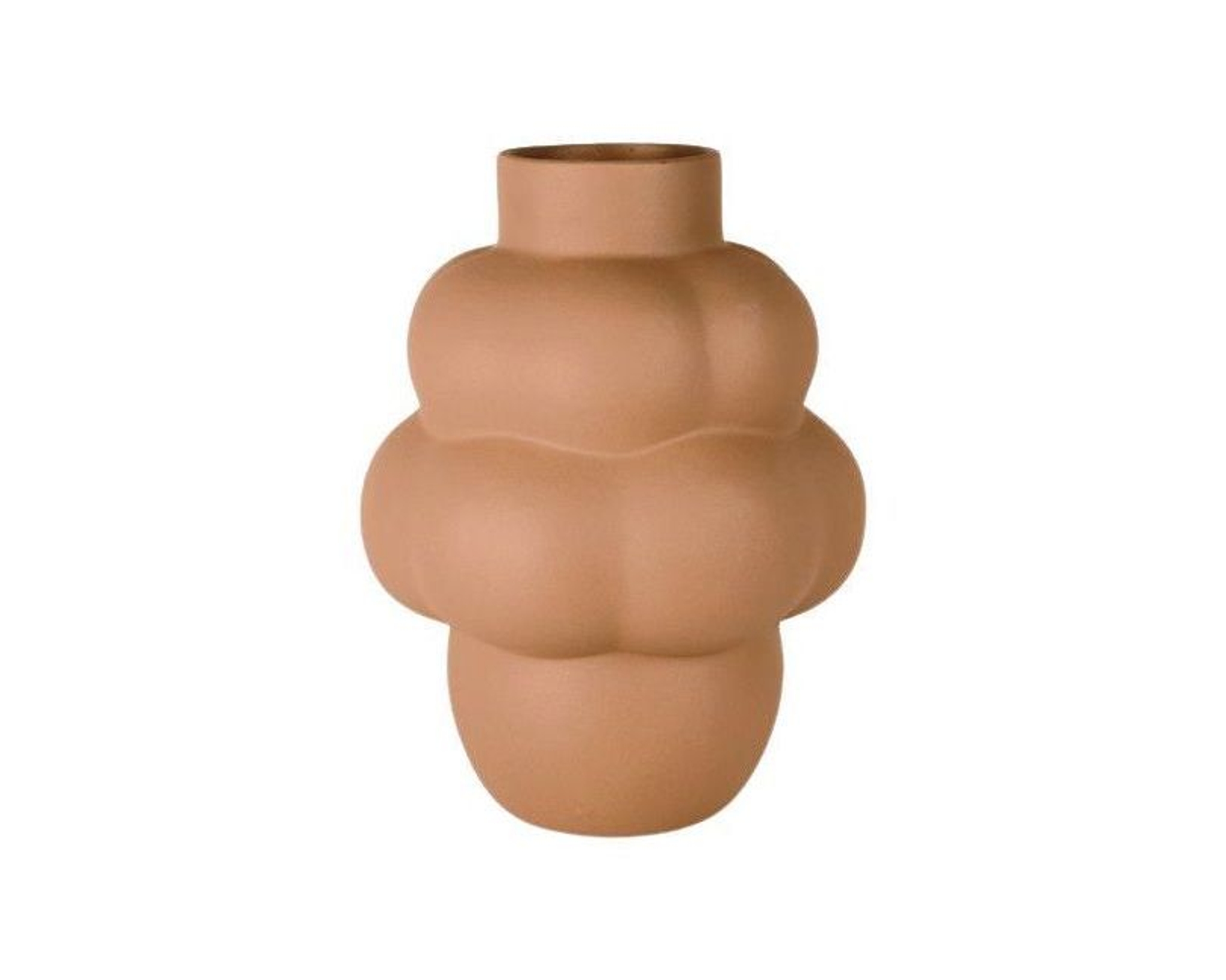 Louise Roe Balloon 04 Grande vas Sanded Ochre
