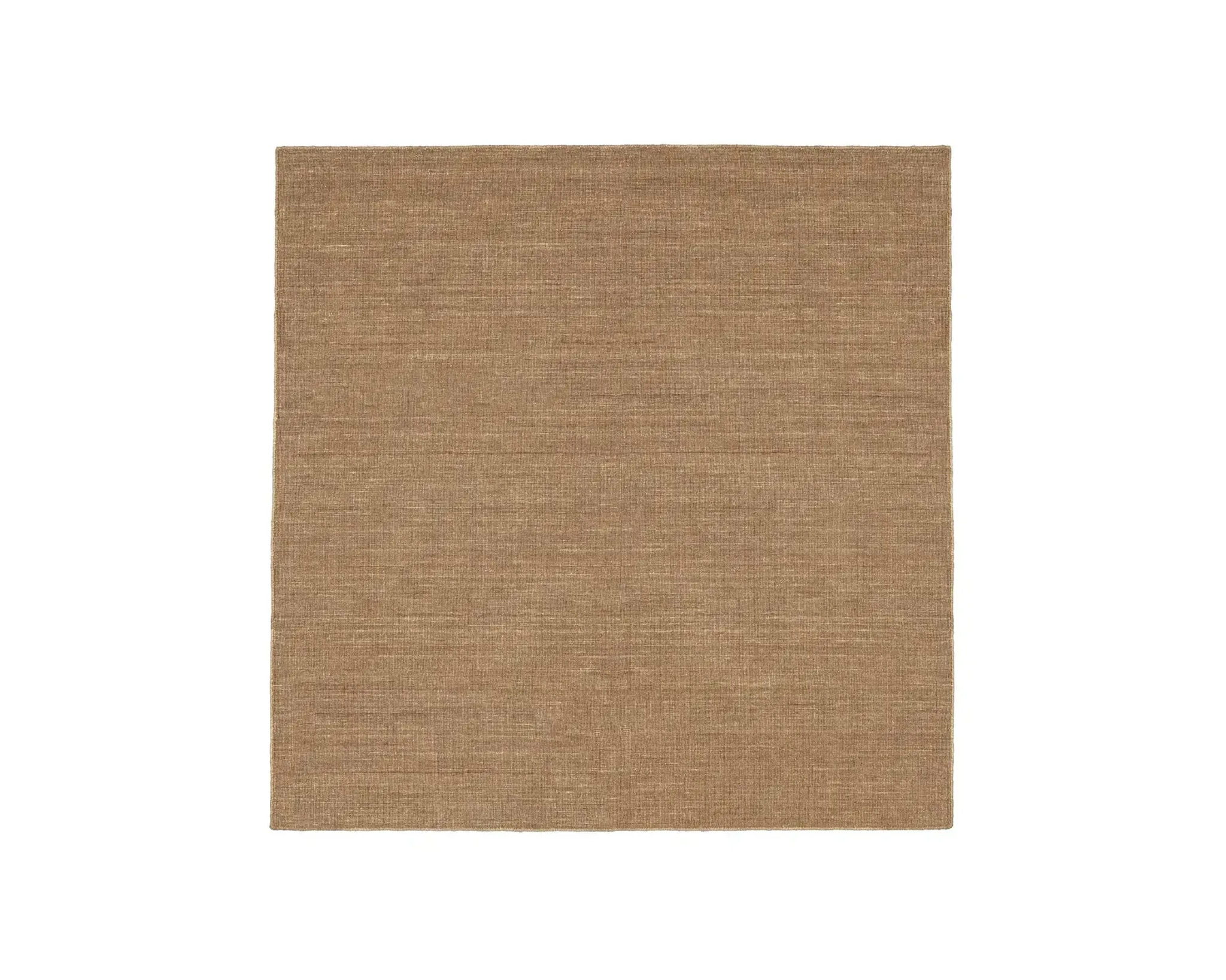 Rugvista Core Handloom Flat ullmatta 250 x 250 cm brun