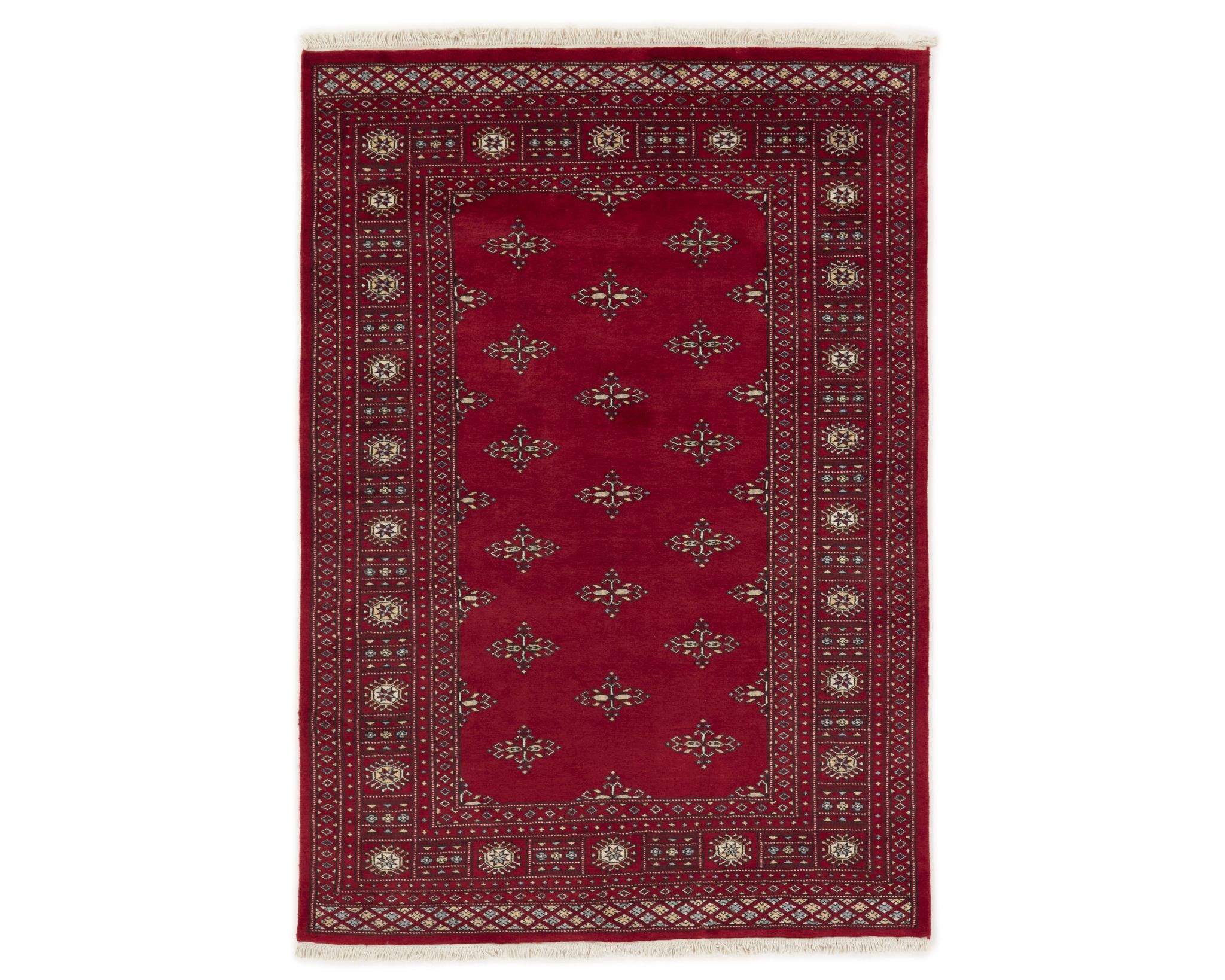 Pakistan handknotted orientalisk matta 140 x 201 cm