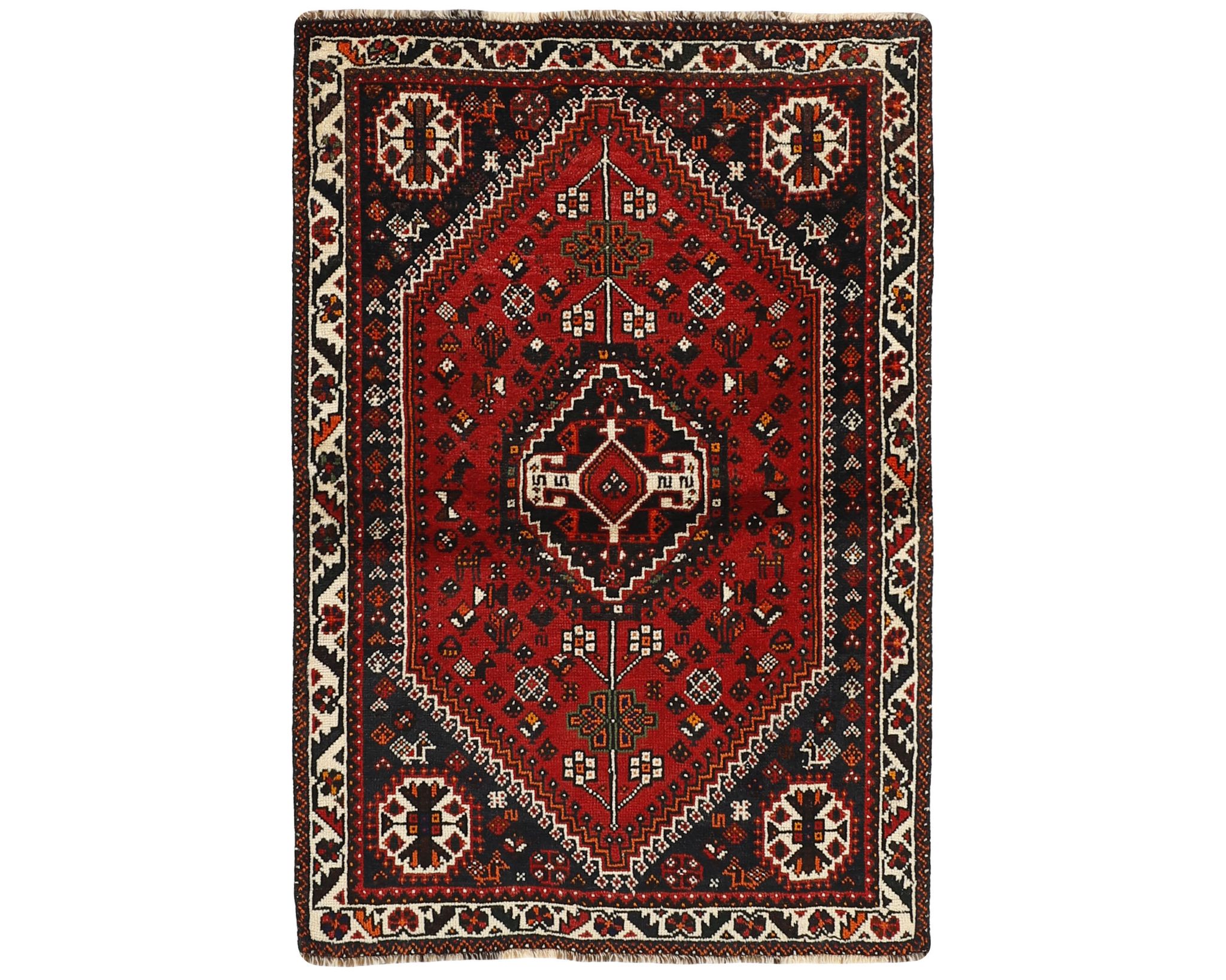 Shiraz orientalisk matta 107 x 162 cm
