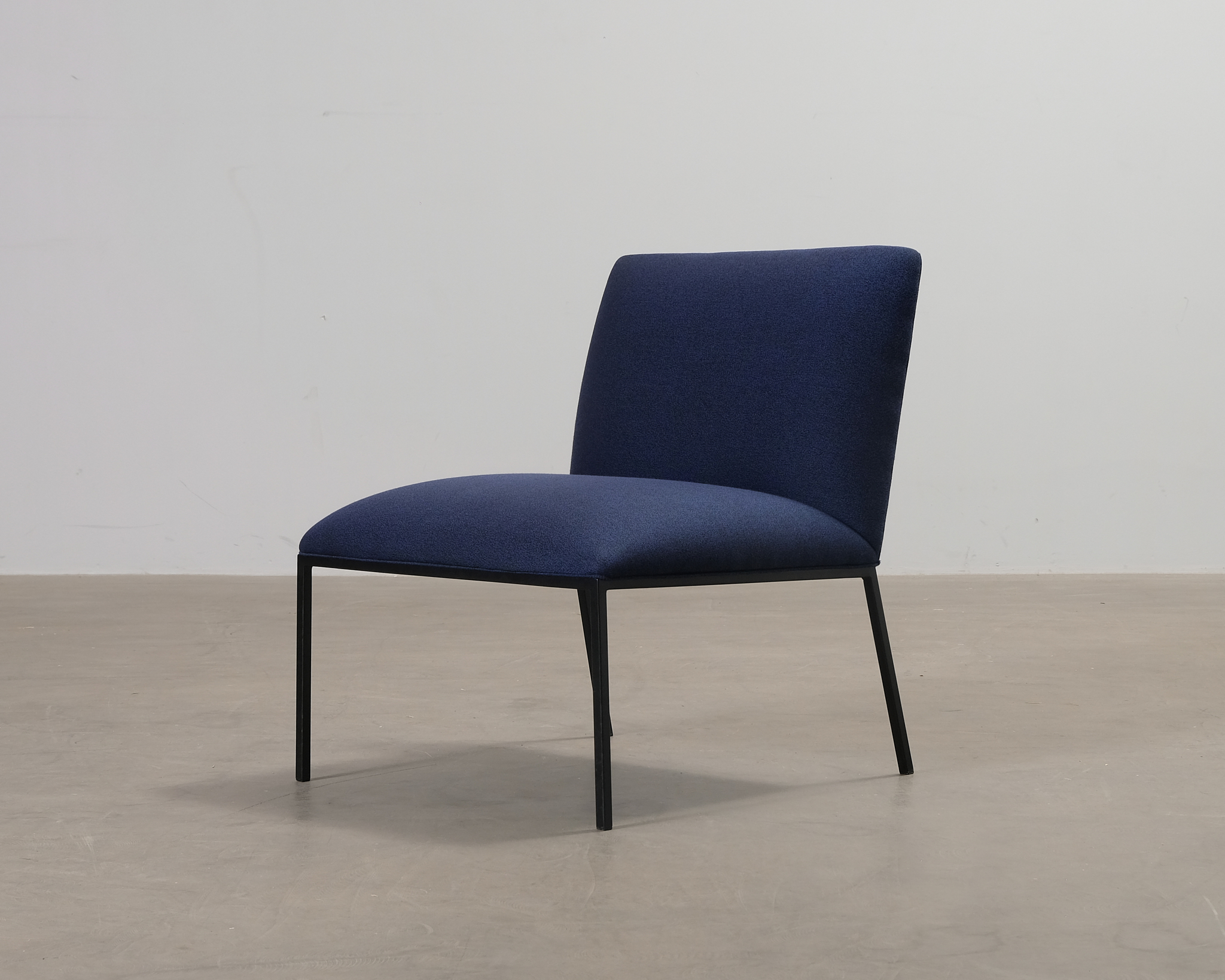 Fogia Tondo fåtölj mörkblå