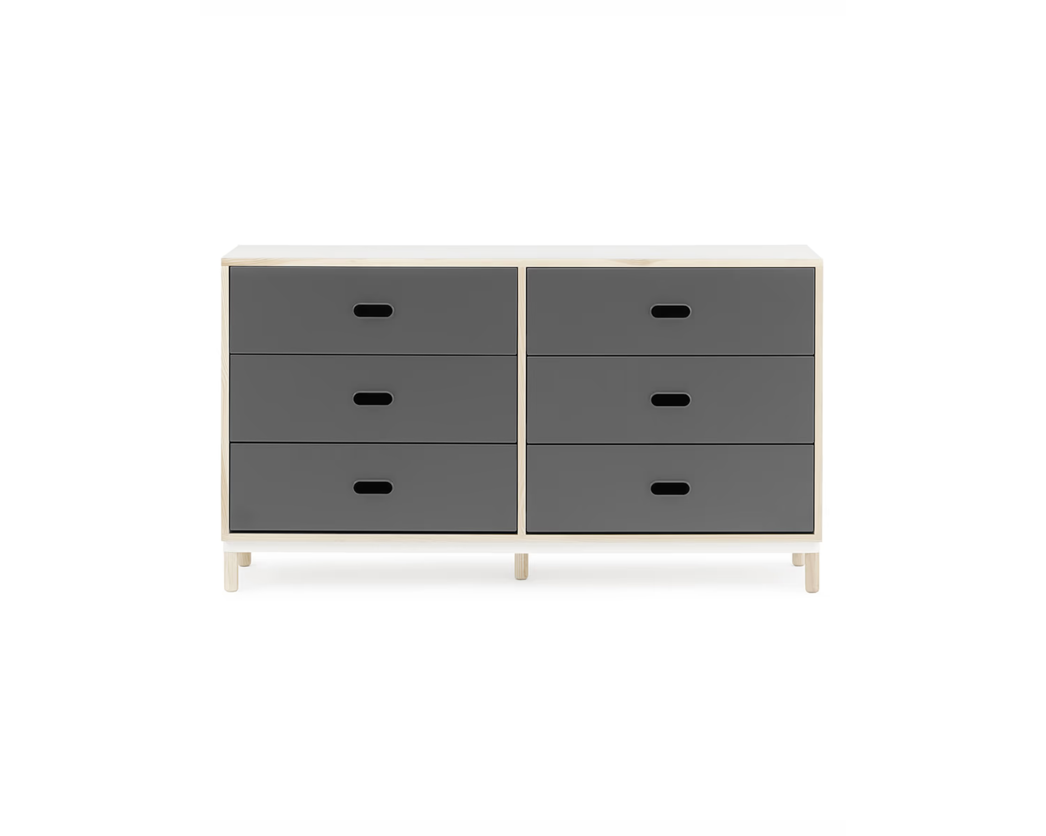 Norrman Copenhagen Kabino laatikosto harmaa
