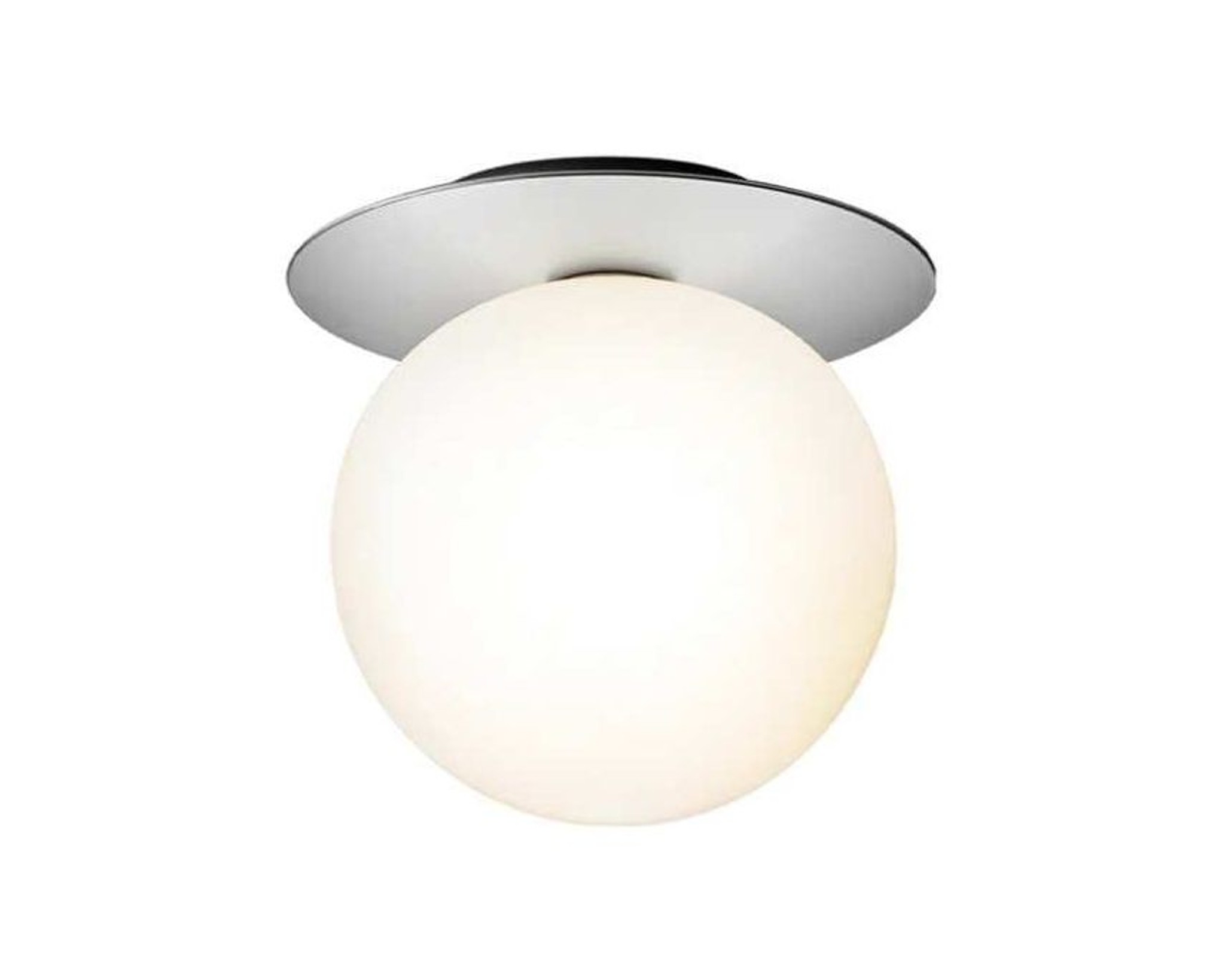 Nuura Liila 1 v&auml;gg-/taklampa &oslash; 25,5 cm silver