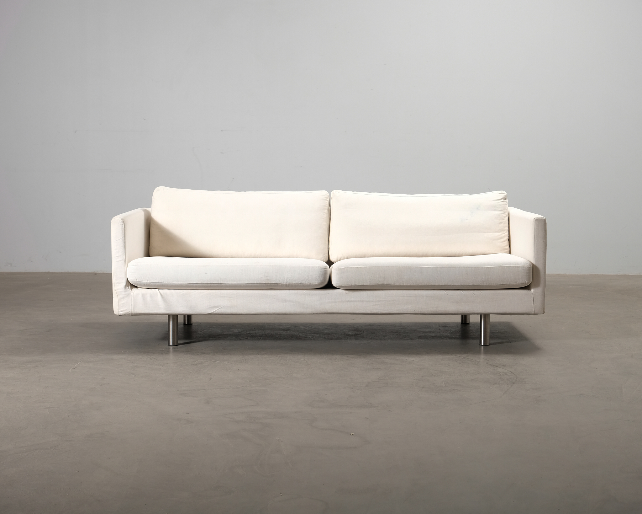 S&oslash;ren Lund SL88 2-sits soffa vit
