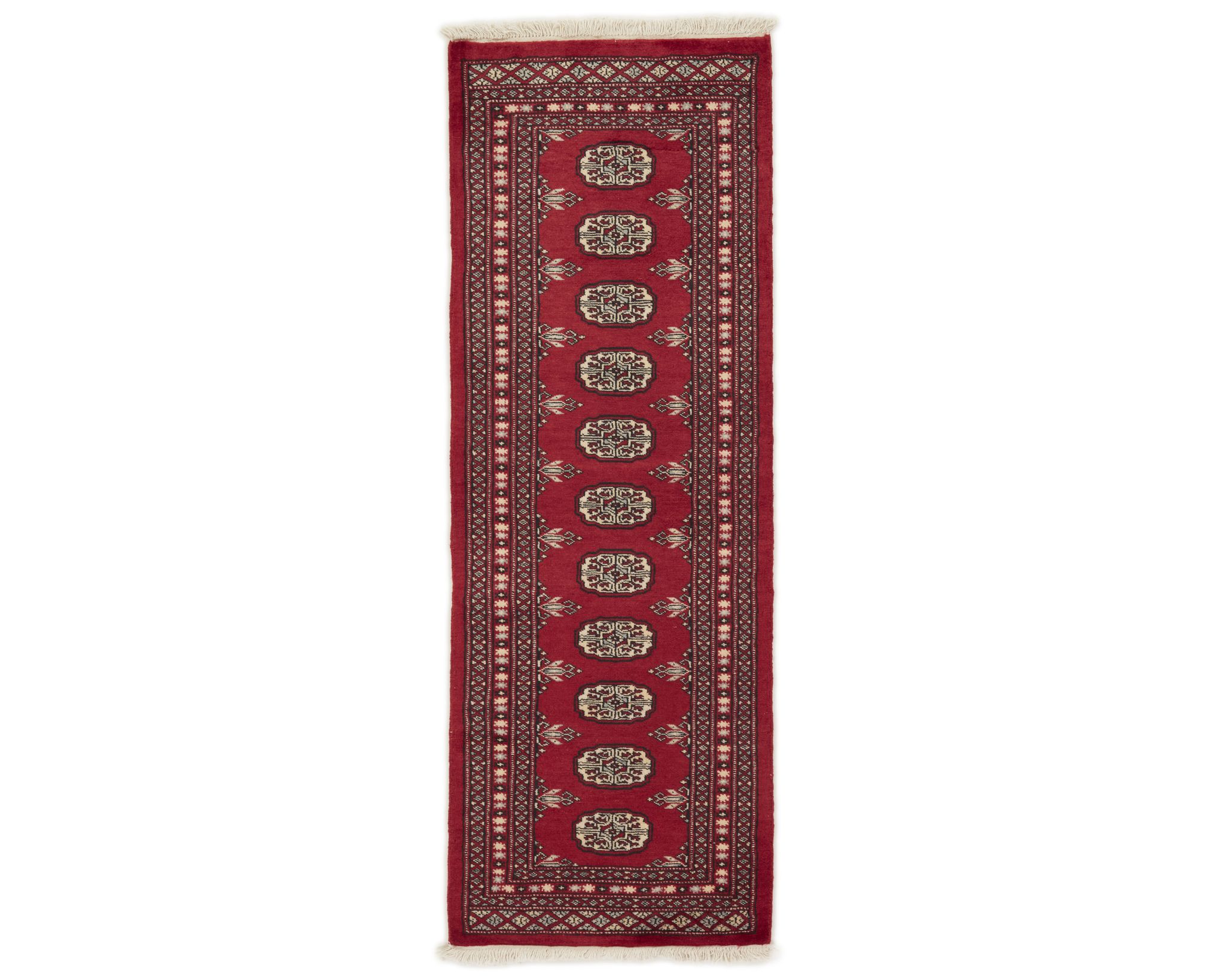 Pakistan handknotted orientalisk matta 63 x 178 cm