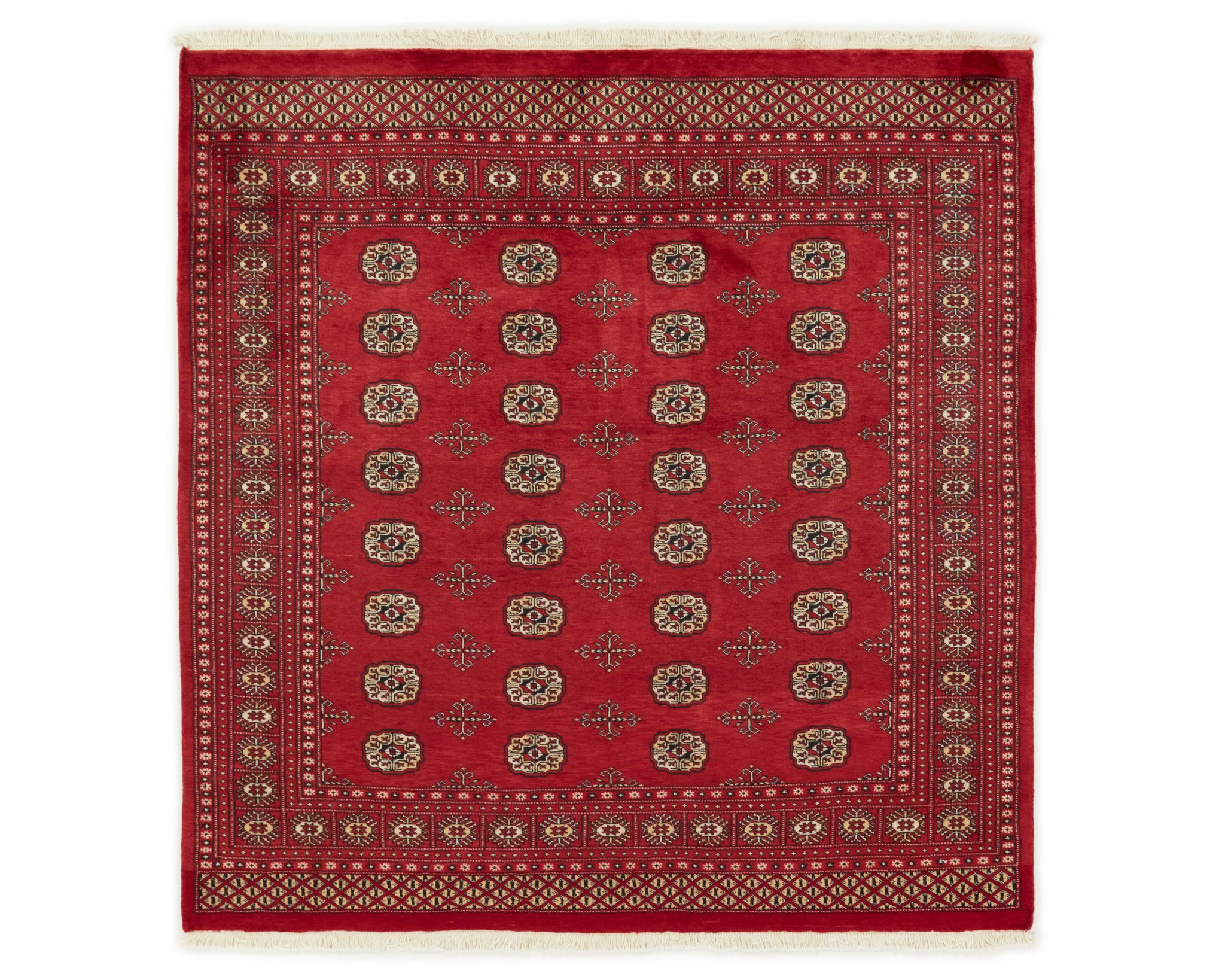 Pakistan handknotted orientalisk matta 199 x 205 cm