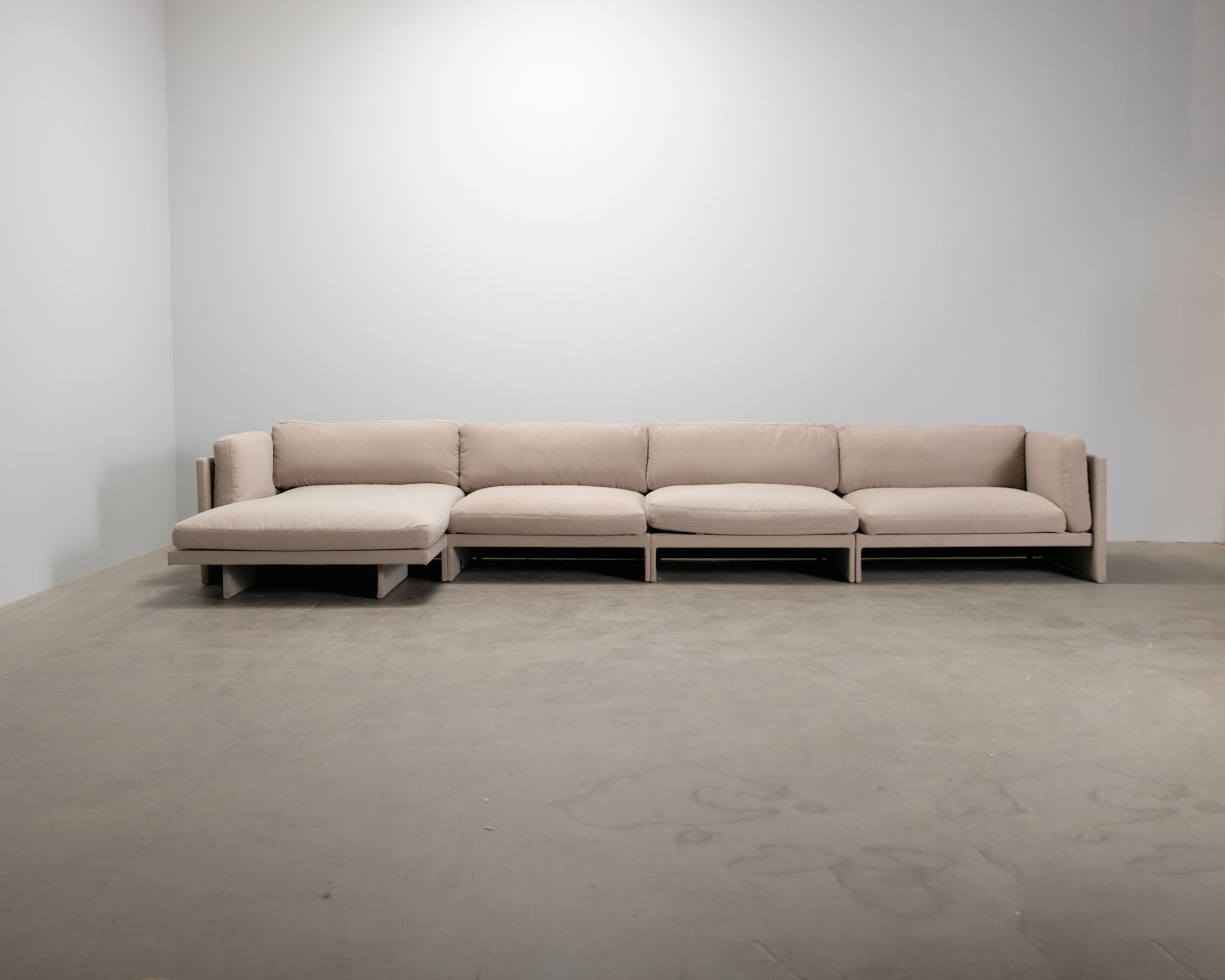 Normann Copenhagen Softy 5-sits divansoffa beige