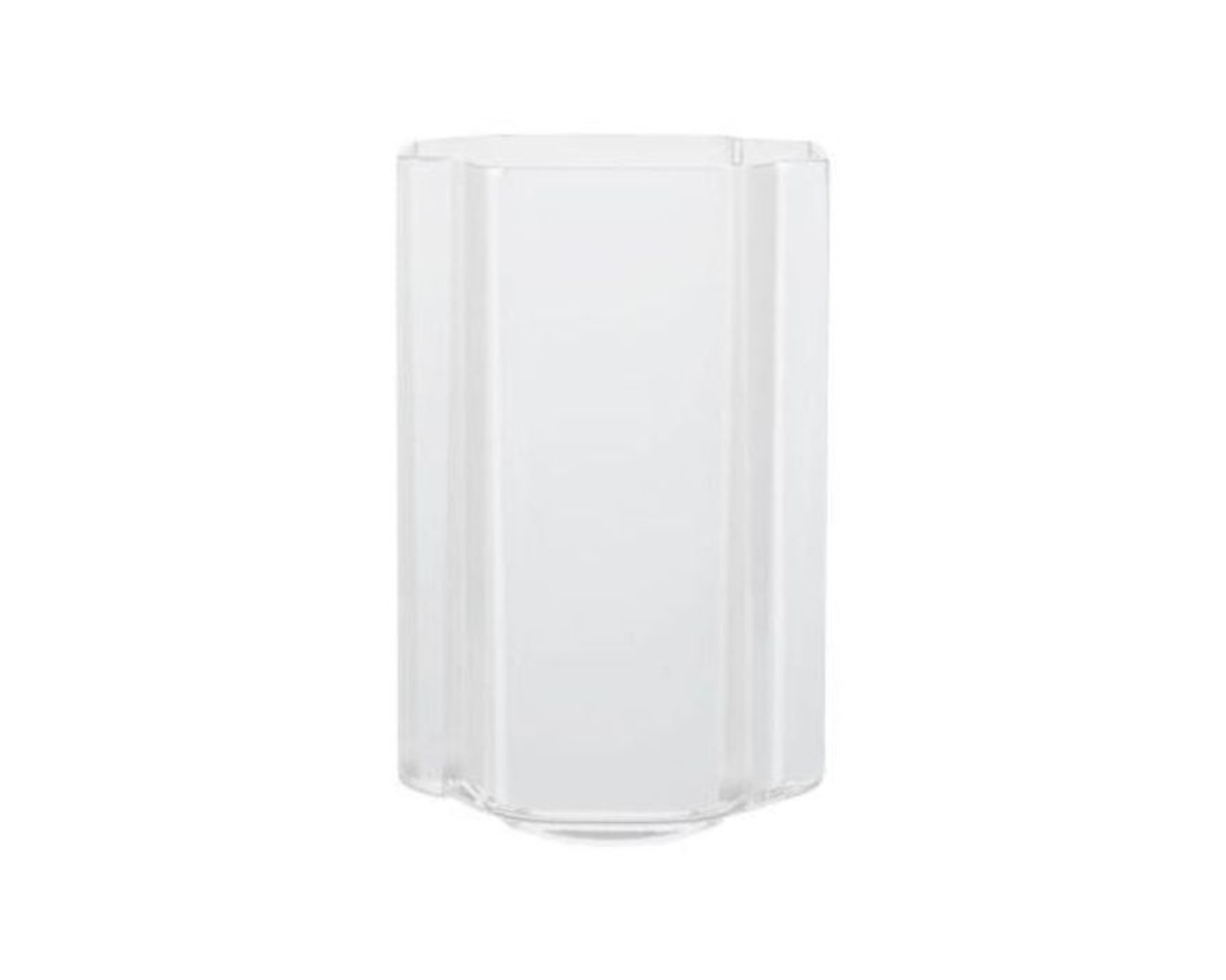 Louise Roe Funki Asymmetric vas Opal White
