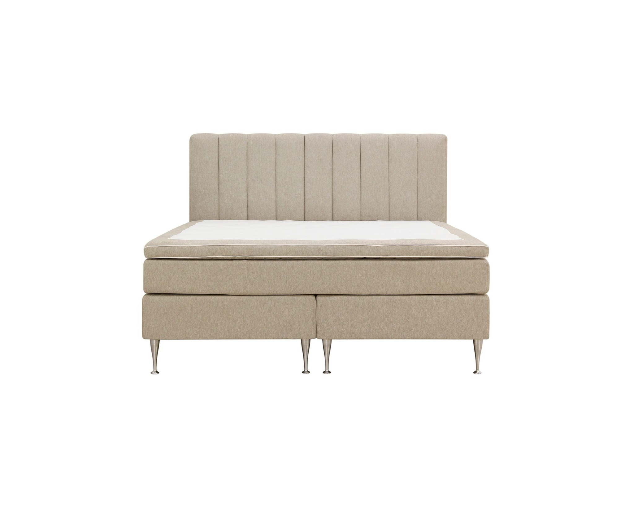 Hilton High säng 180 cm beige