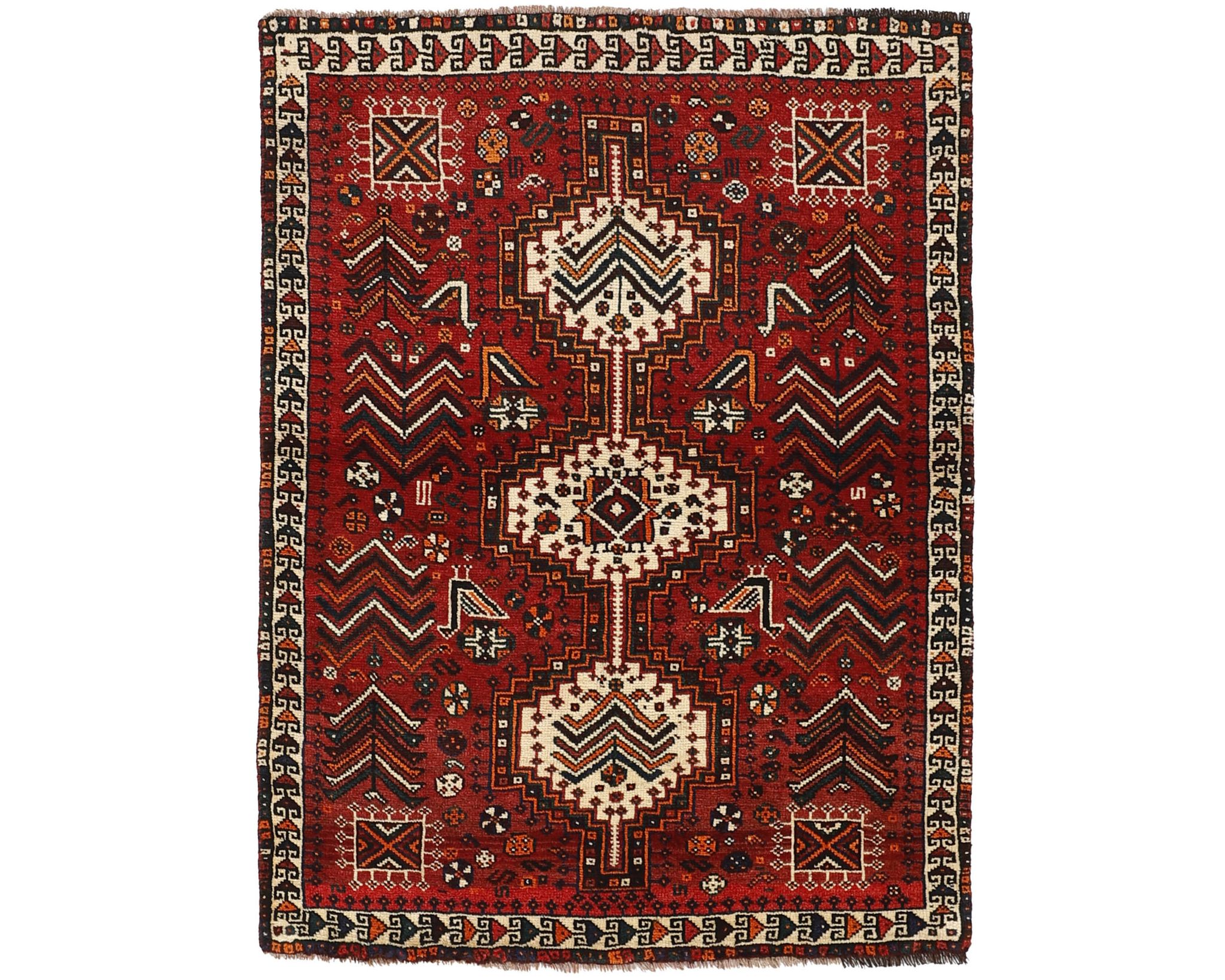 Shiraz orientalisk matta 124 x 169 cm