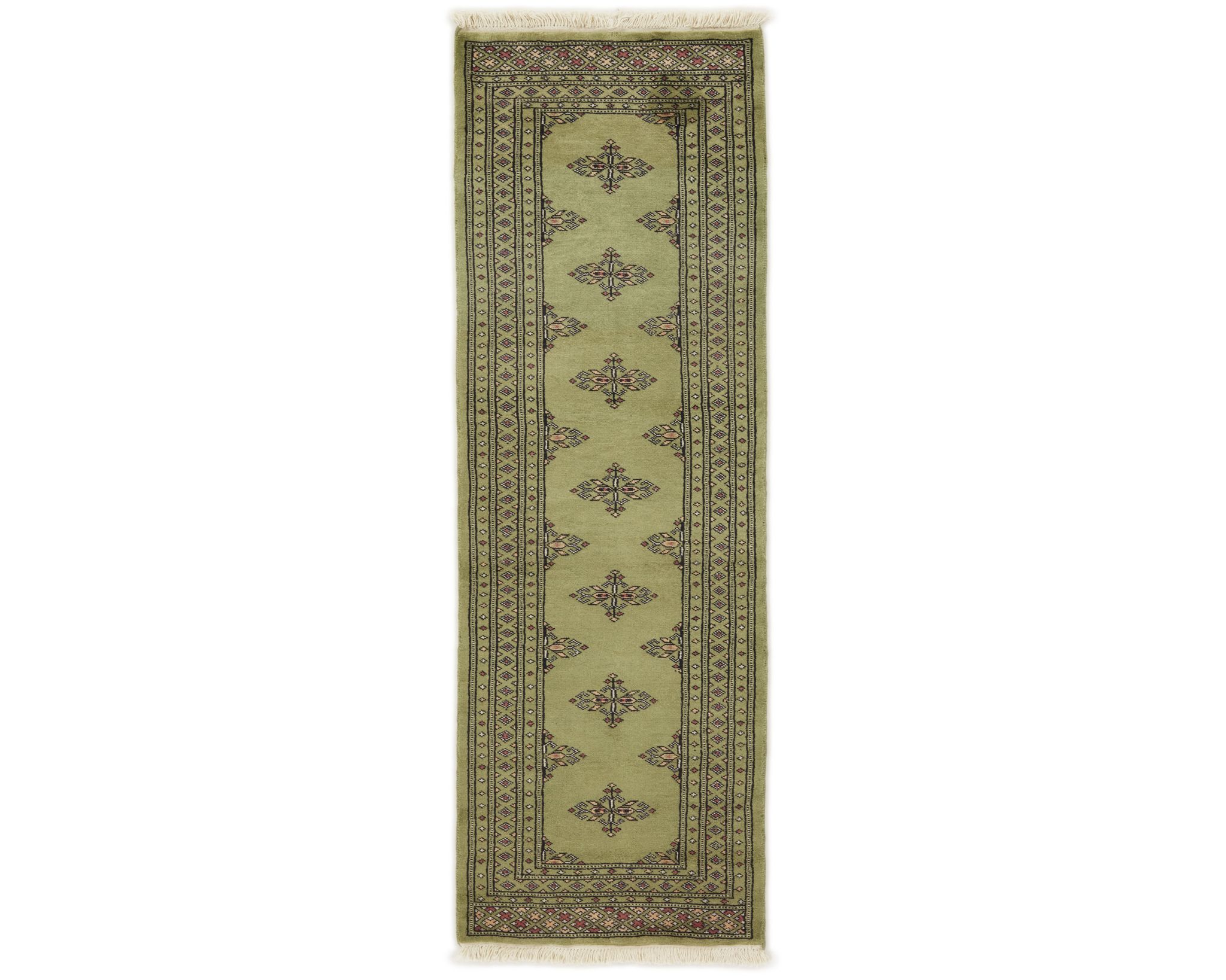 Pakistan handknotted orientalisk matta 63 x 185 cm