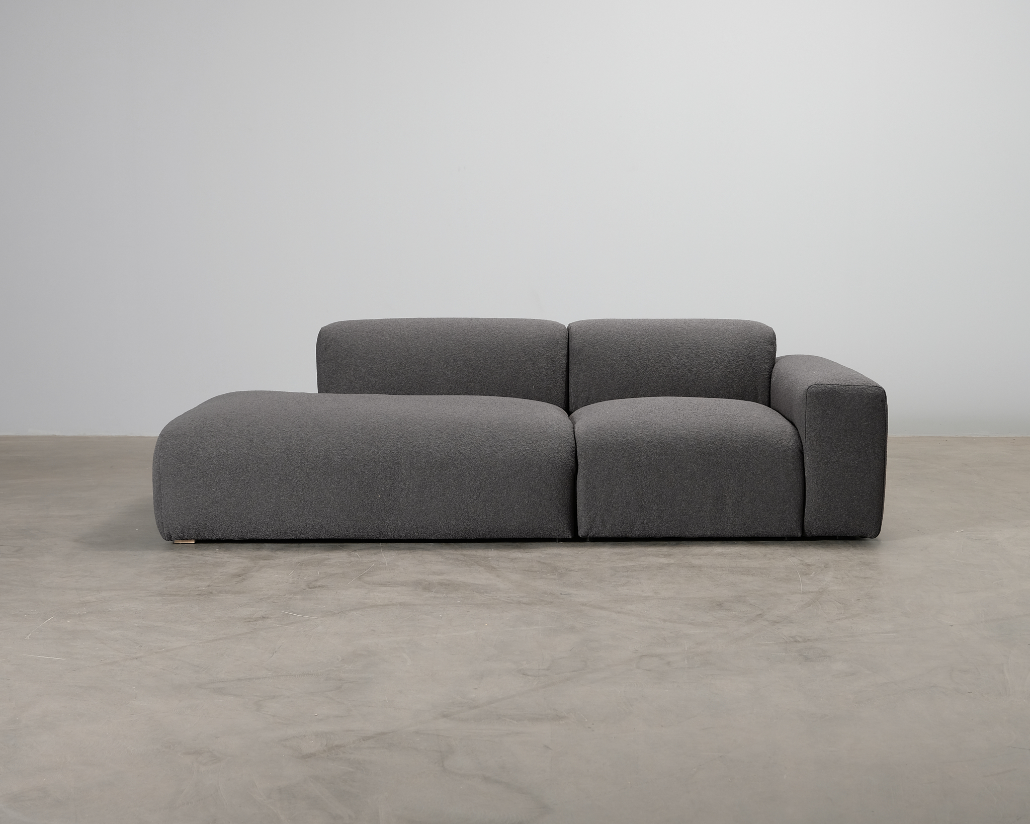 ikimakee Kamu 3-sits soffa med &ouml;ppet avslut gr&aring;