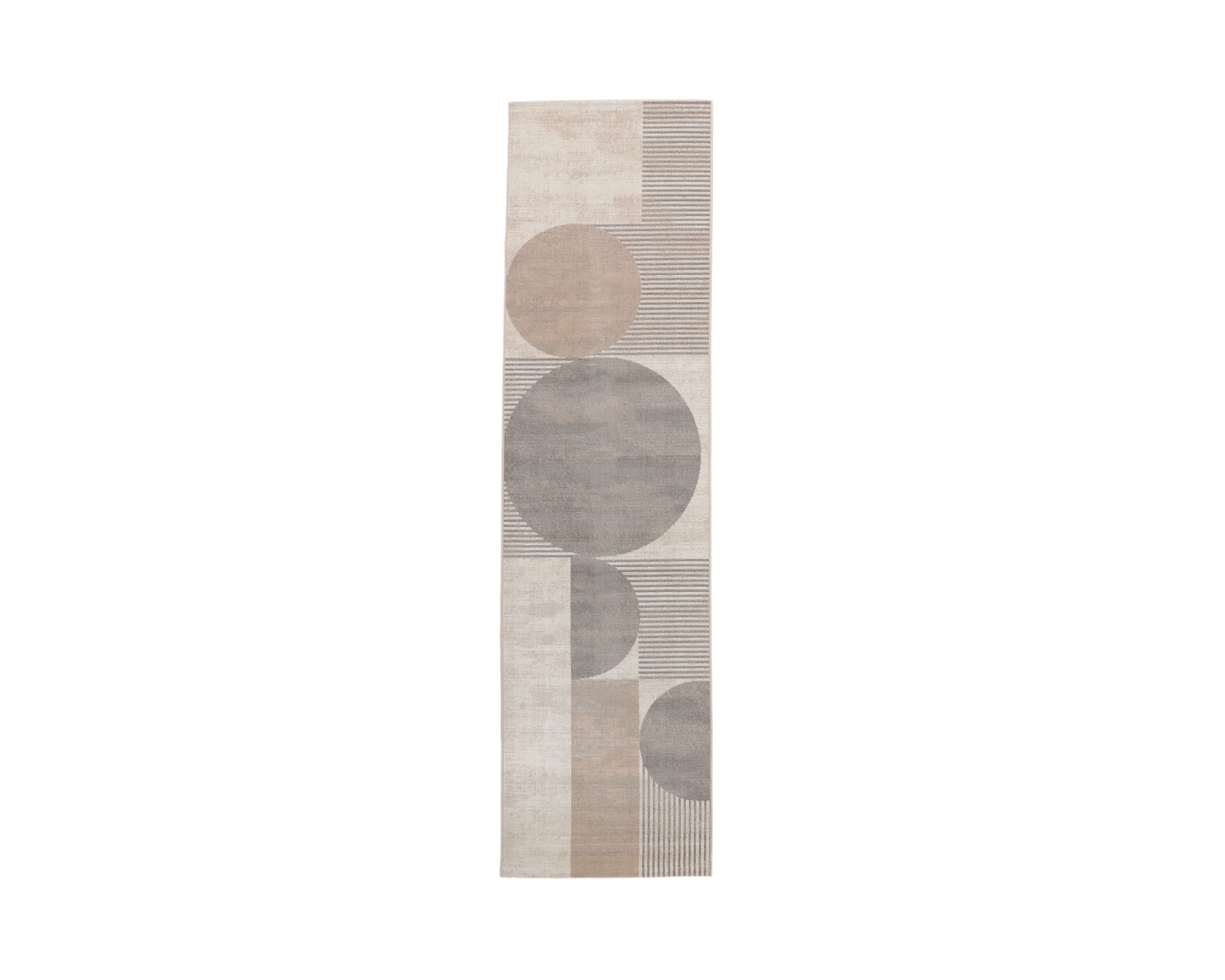 Rugvista Deco matta 100 x 400 cm beige / grå