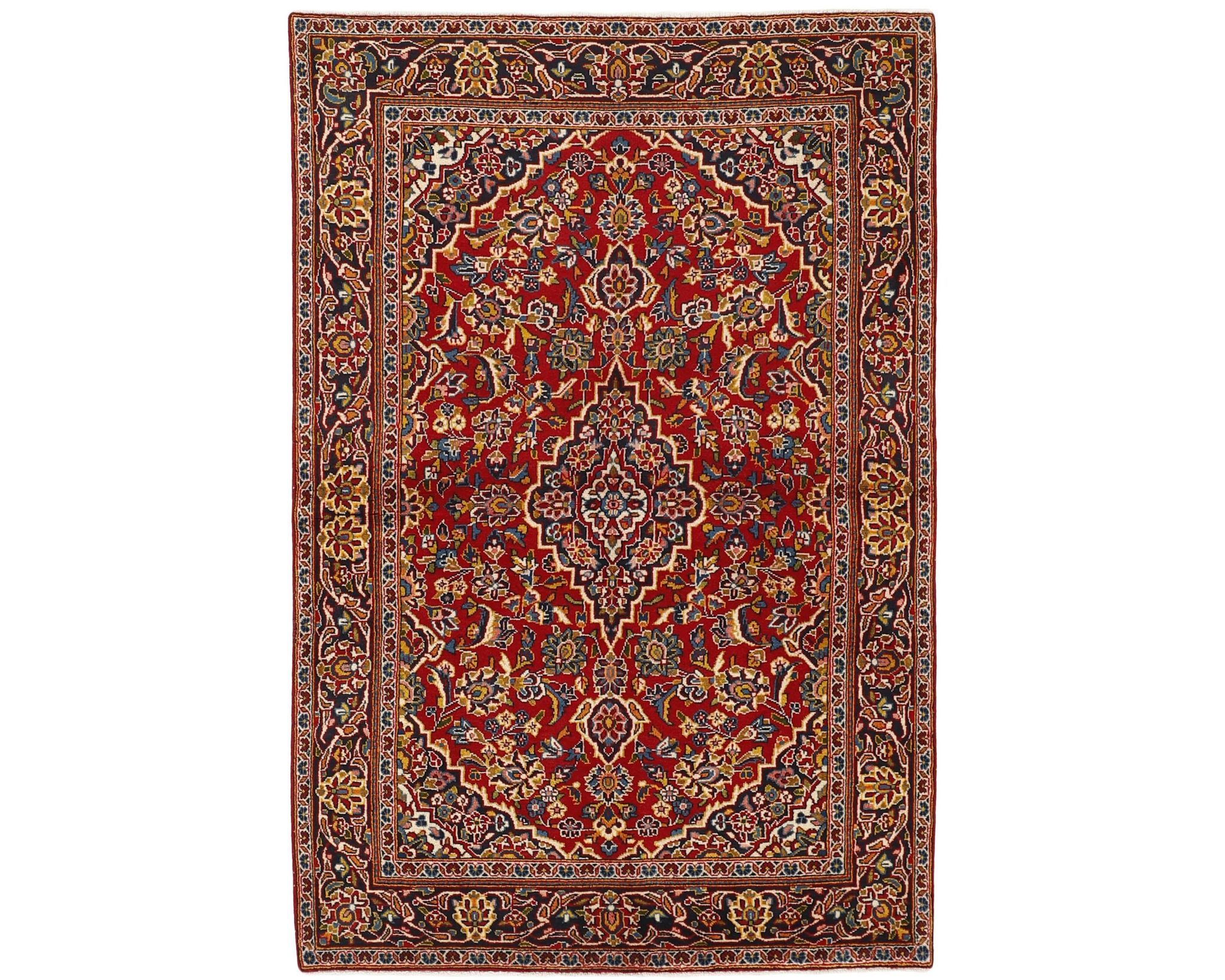 Keshan orientalisk matta 133 x 202 cm