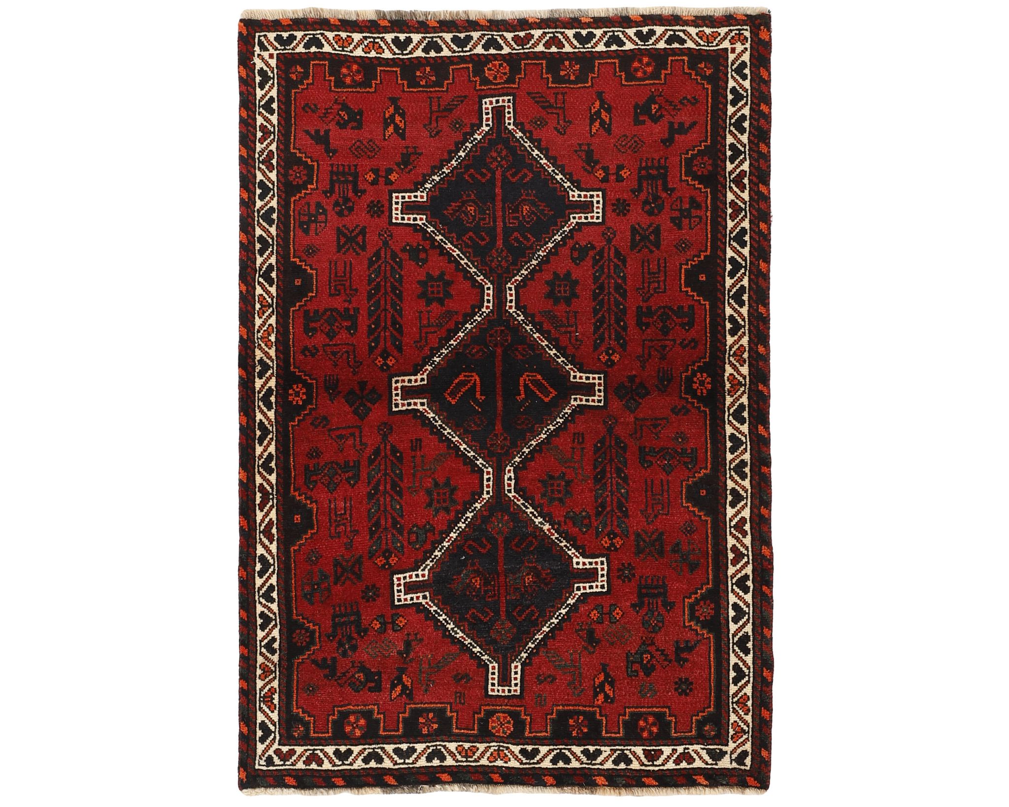 Shiraz orientalisk matta 110 x 156 cm