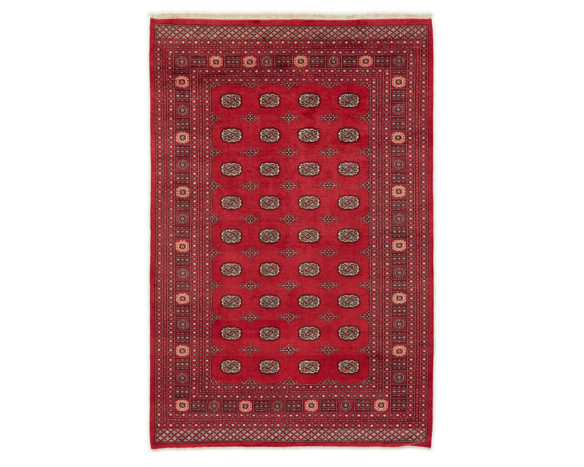 Pakistan handknotted orientalisk matta 202 x 307 cm